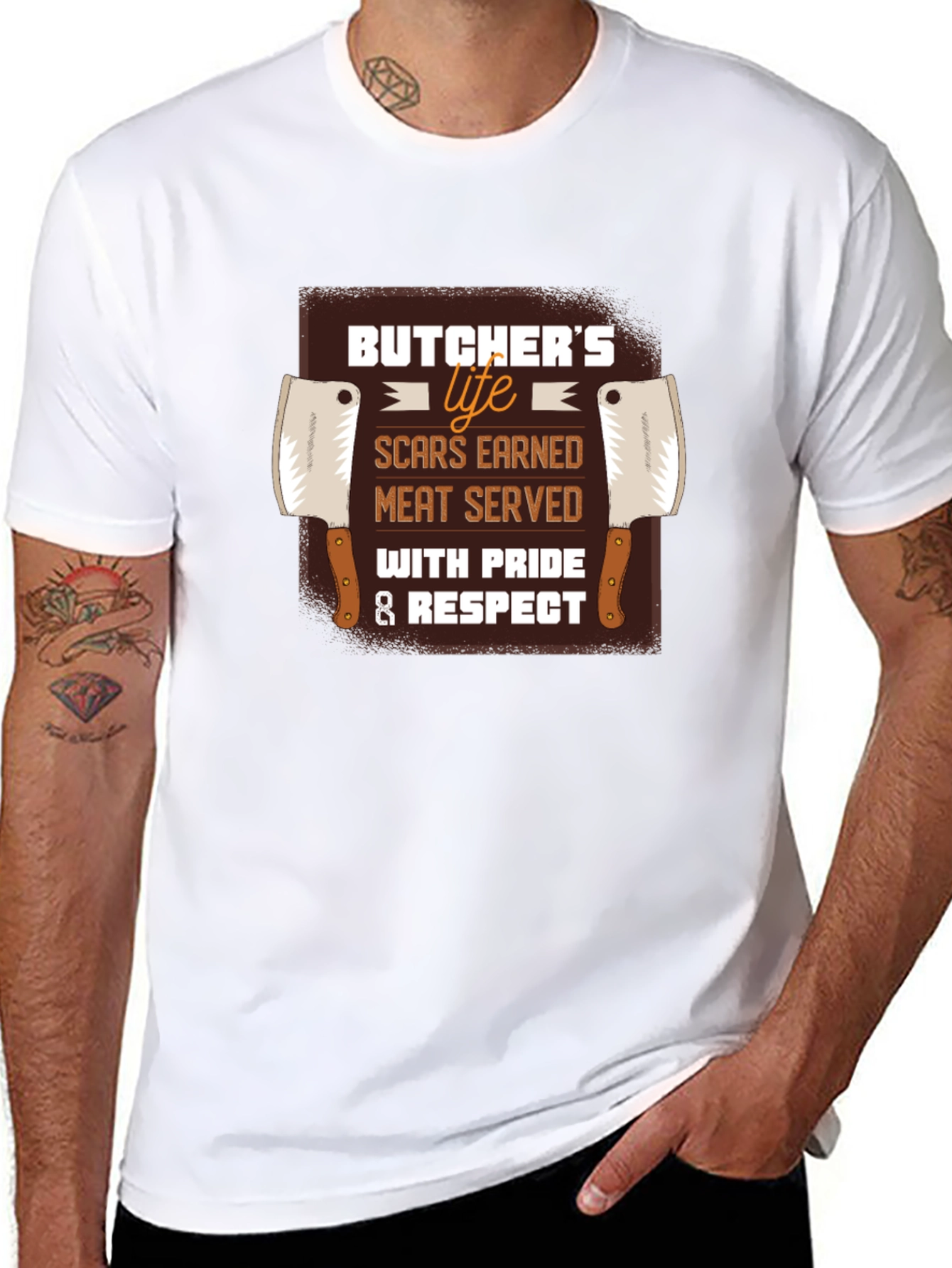 Butchers Life Graphic Tee - Meat Served with Pride