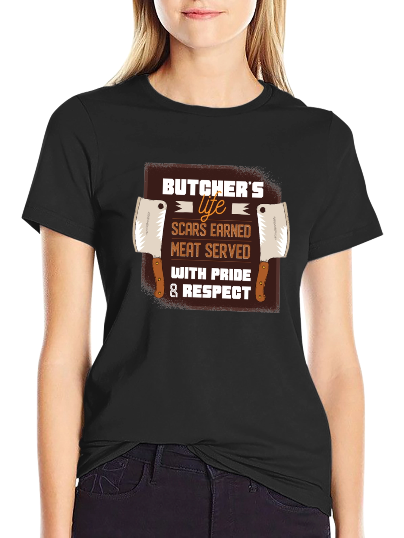 Butchers Life Graphic Tee - Meat Served with Pride