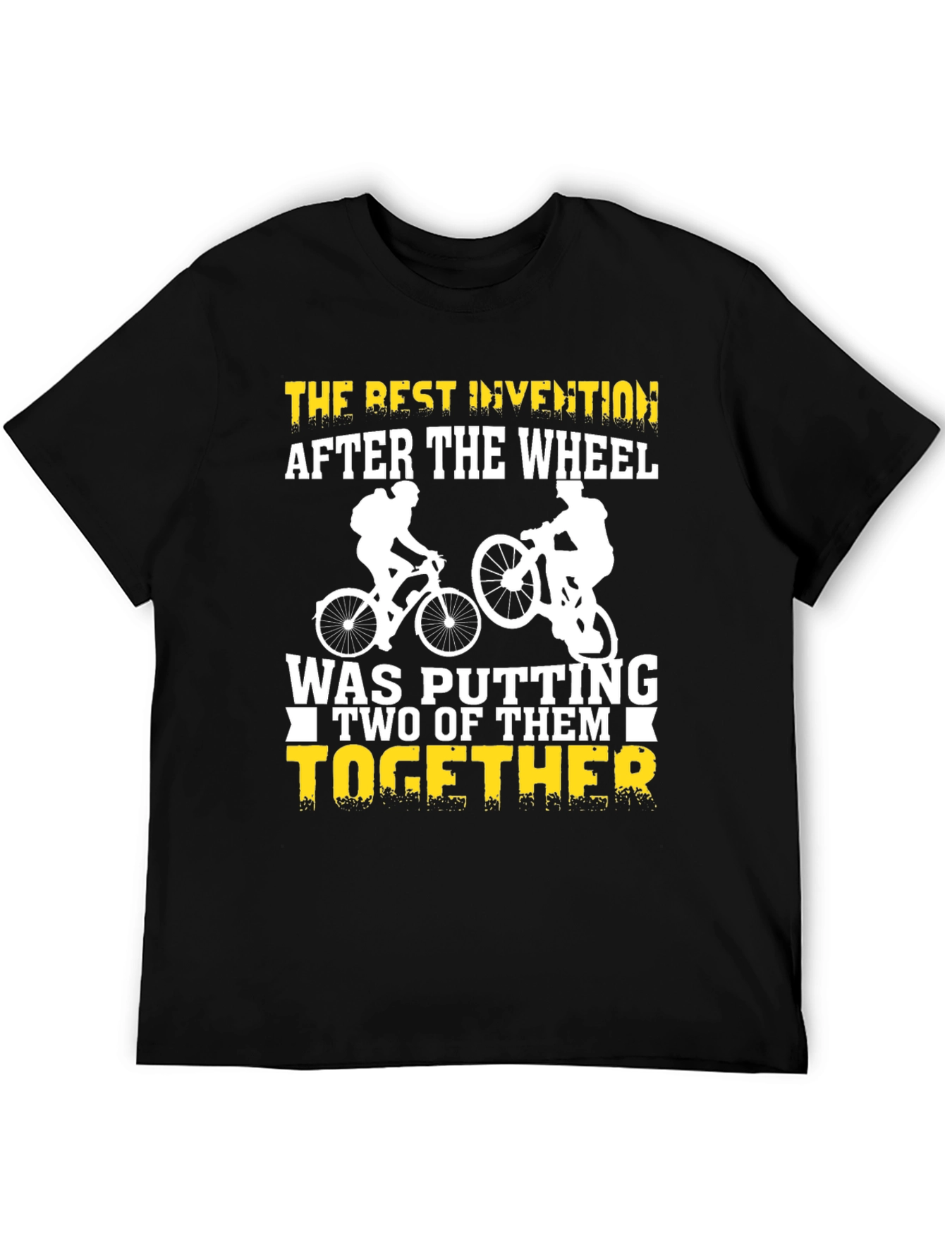 Funny Bicycle T-Shirt - Best Invention After The Wheel