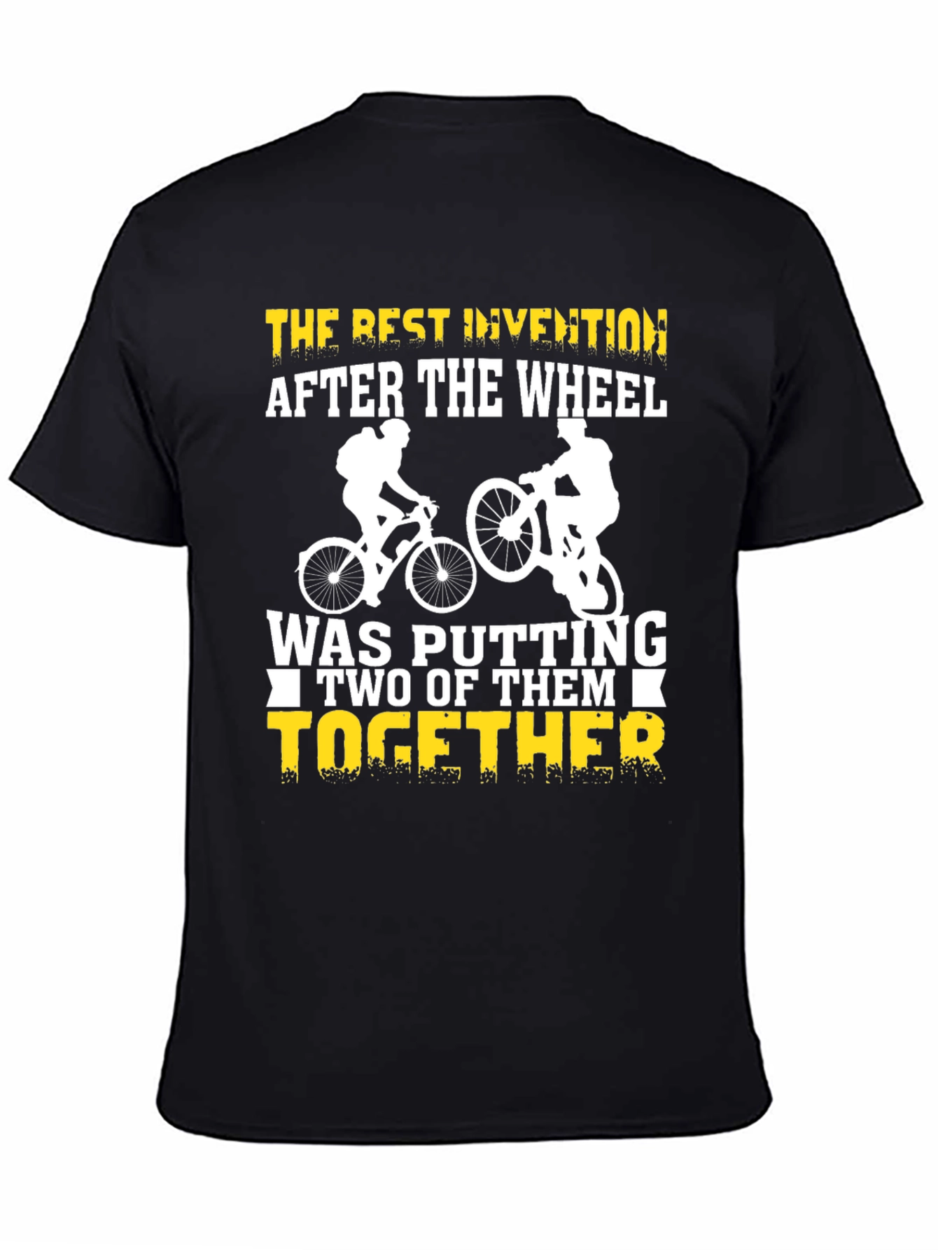 Funny Bicycle T-Shirt - Best Invention After The Wheel