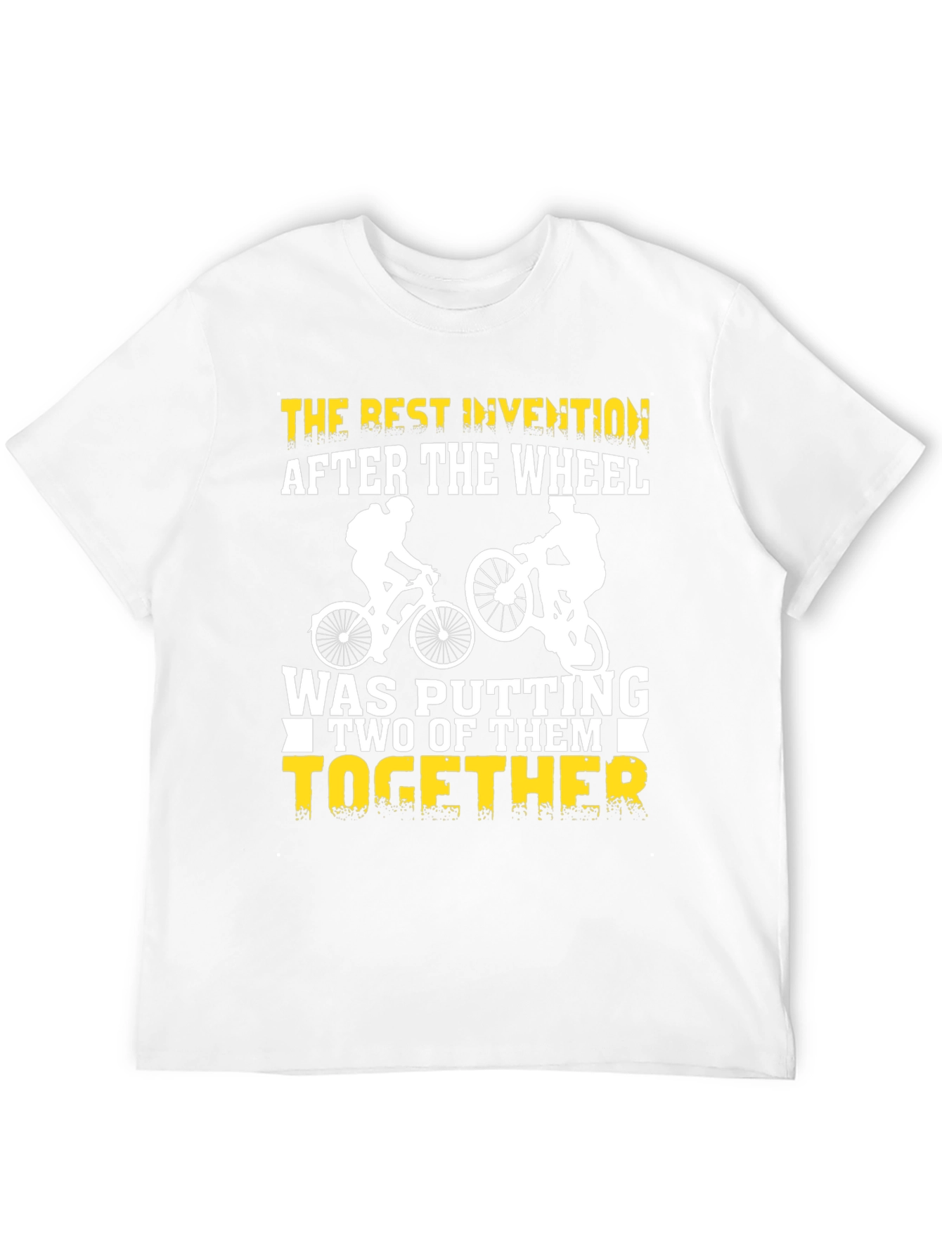 Funny Bicycle T-Shirt - Best Invention After The Wheel
