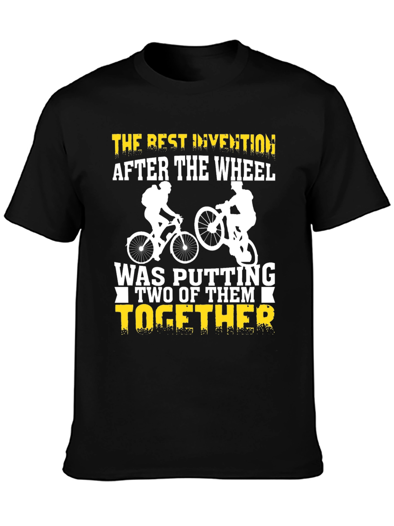 Funny Bicycle T-Shirt - Best Invention After The Wheel