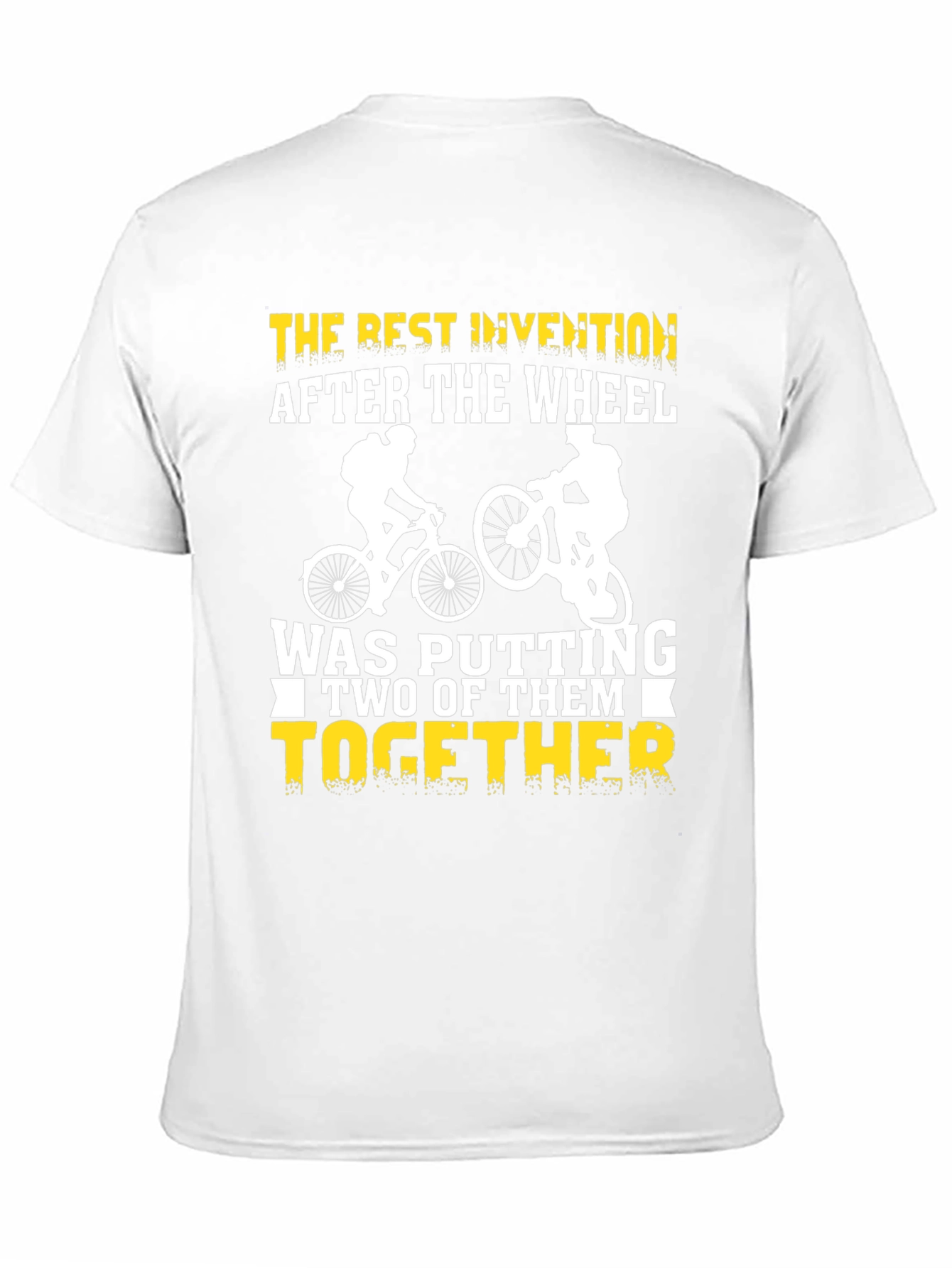 Funny Bicycle T-Shirt - Best Invention After The Wheel