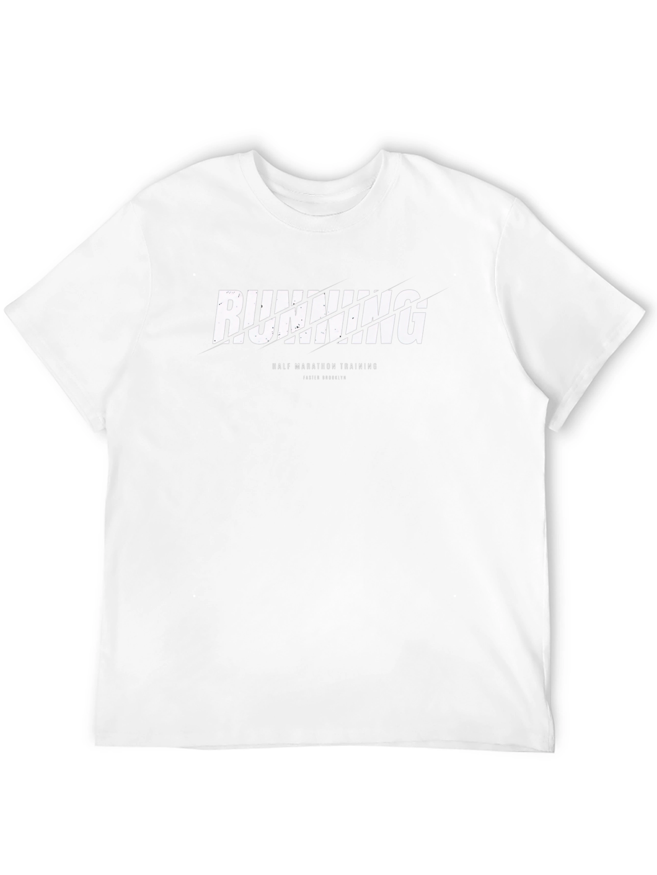 Running Half Marathon Training Tee - Black