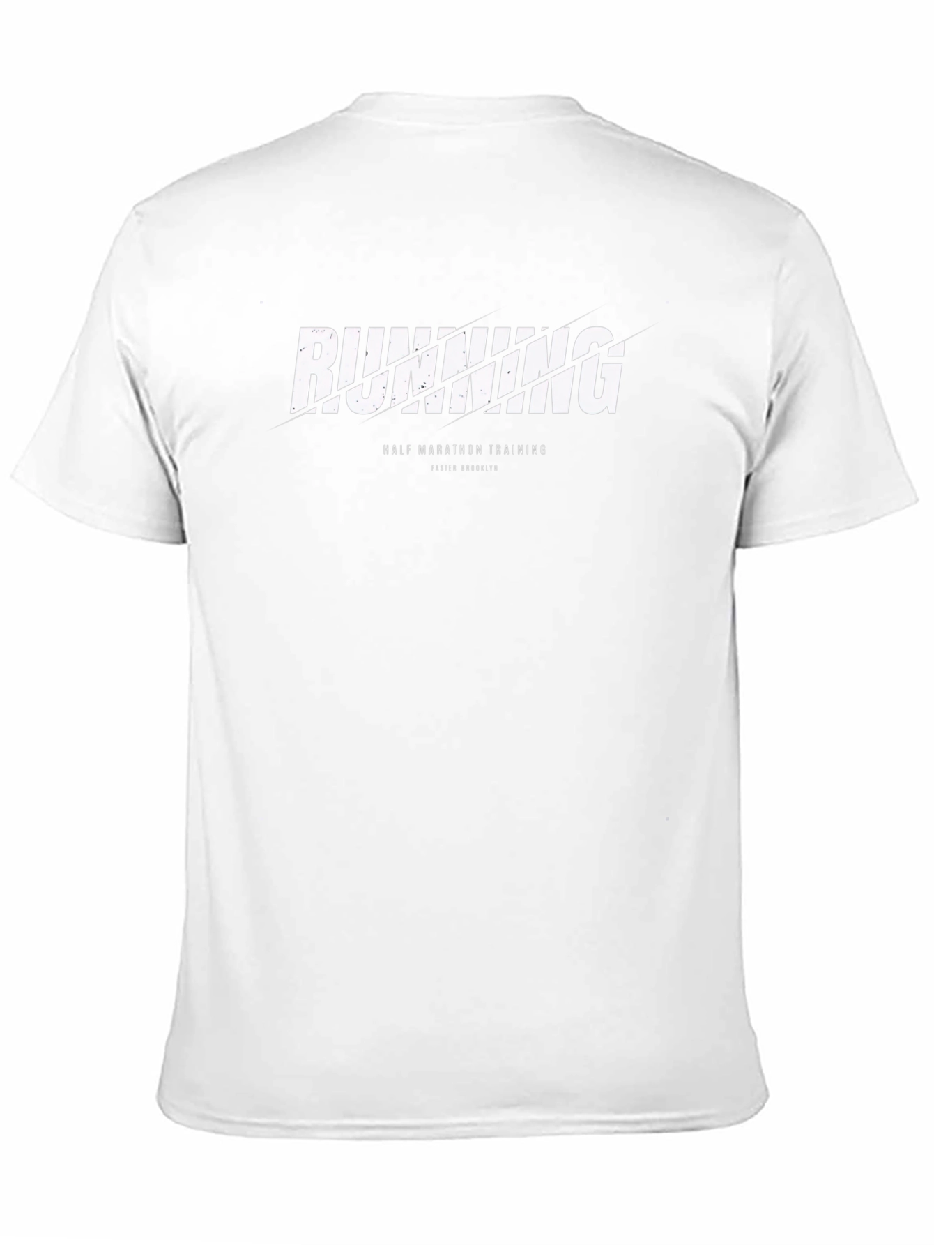 Running Half Marathon Training Tee - Black