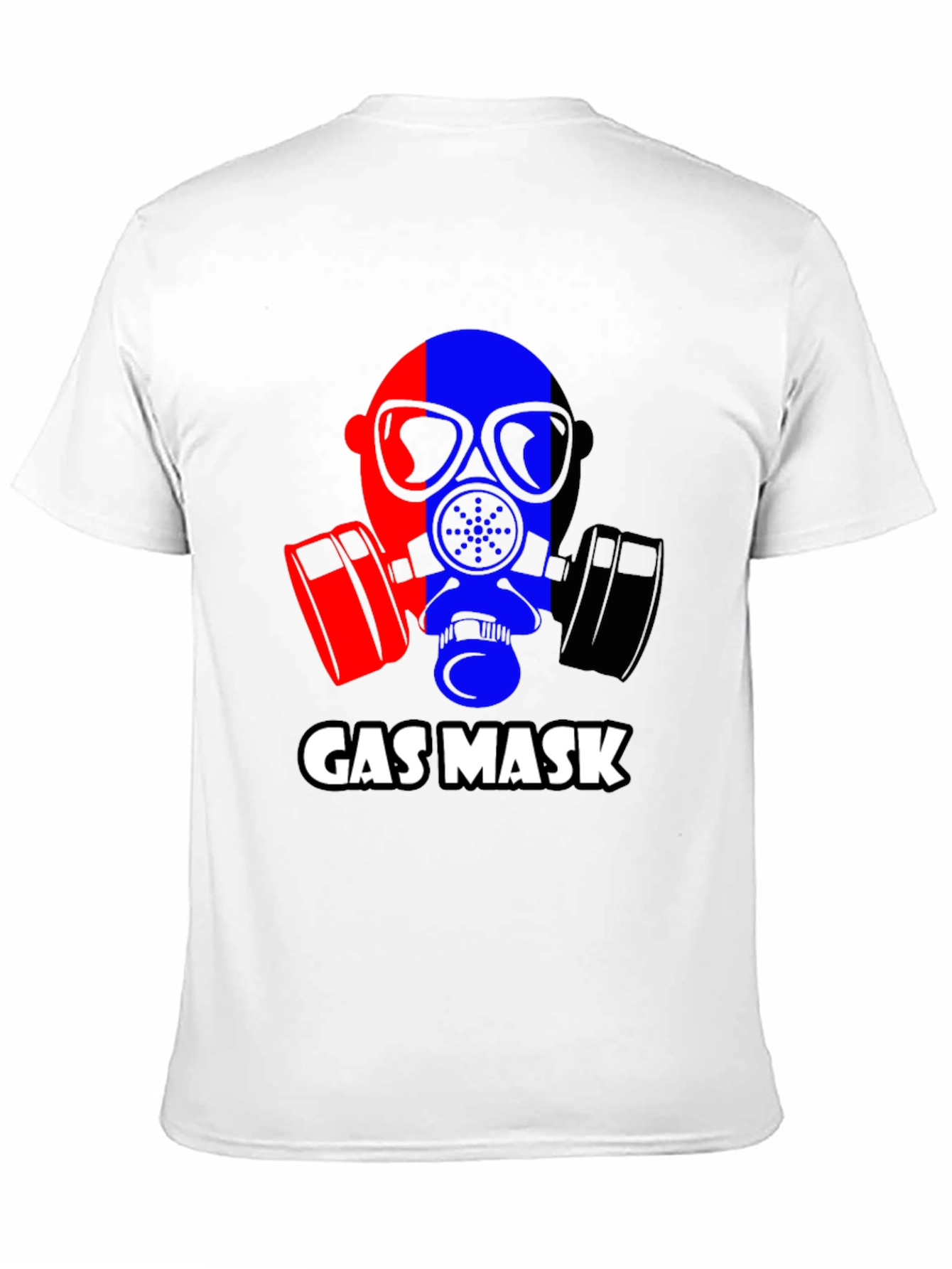Gas Mask Graphic T-Shirt - Bold Statement Tee