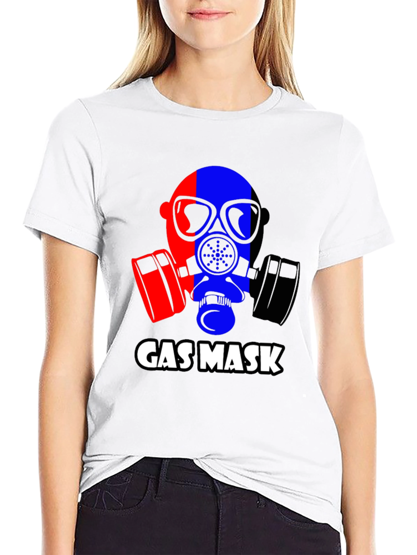 Gas Mask Graphic T-Shirt - Bold Statement Tee