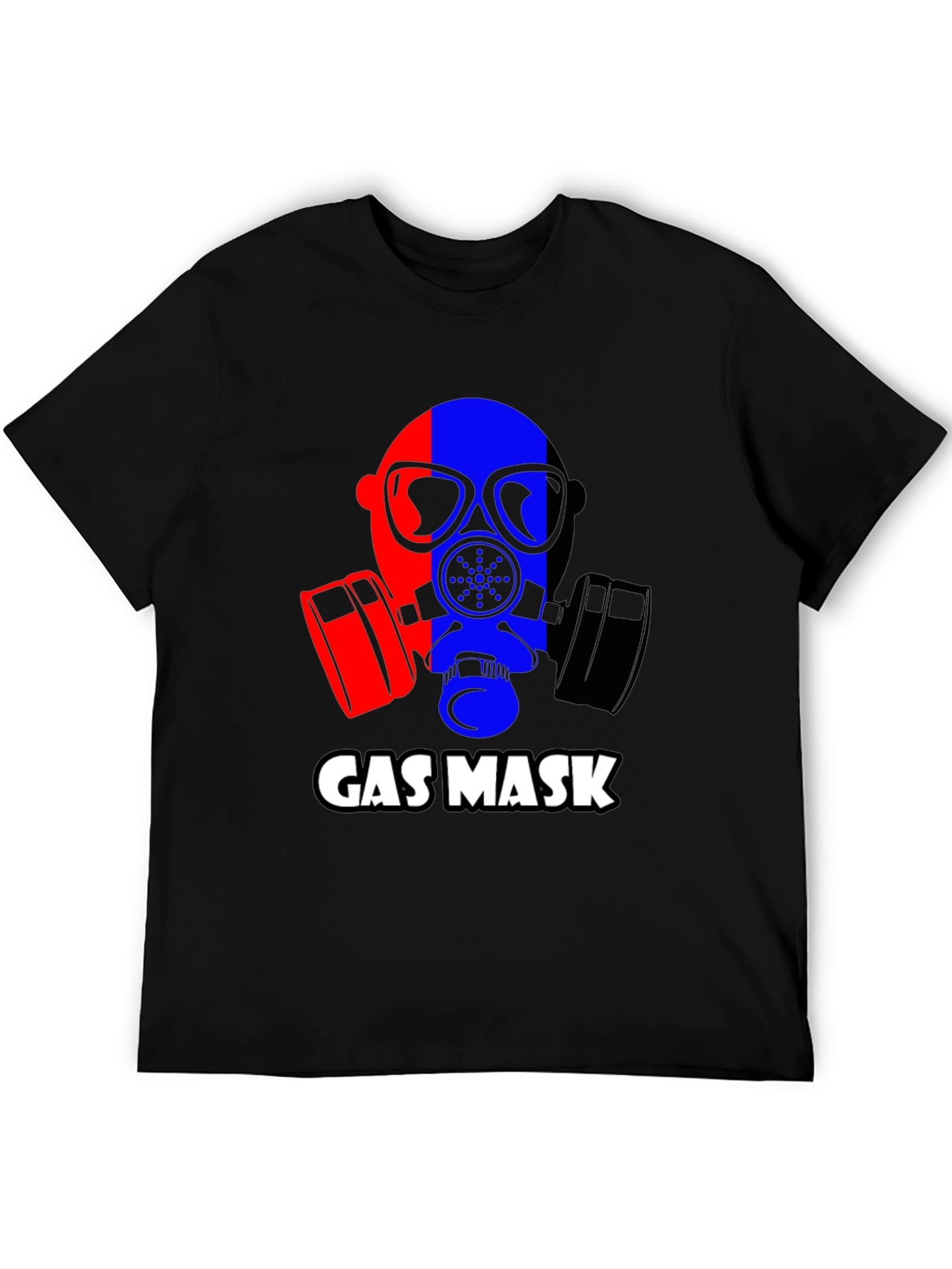 Gas Mask Graphic T-Shirt - Bold Statement Tee