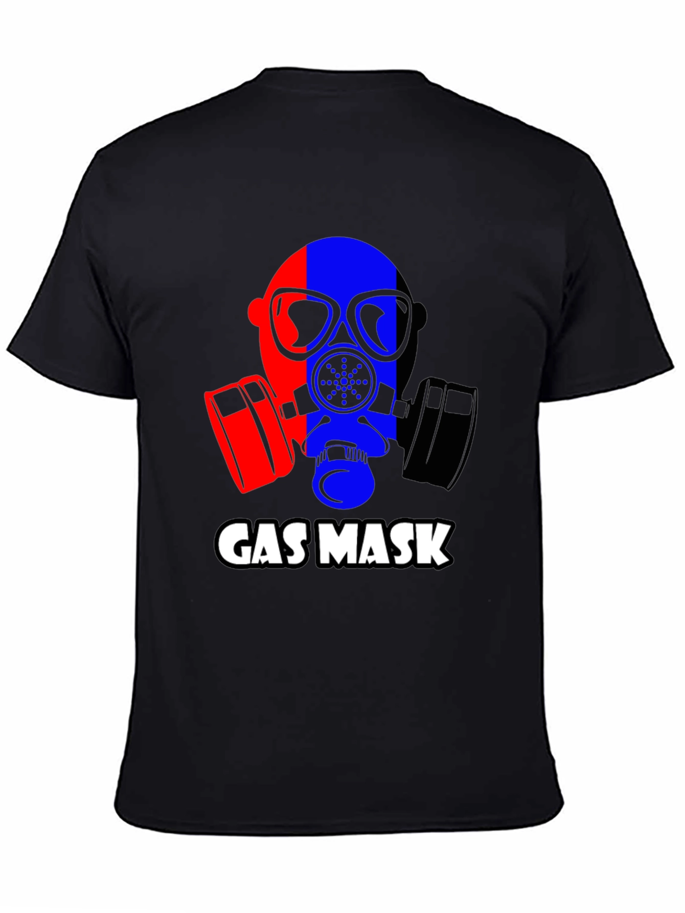Gas Mask Graphic T-Shirt - Bold Statement Tee