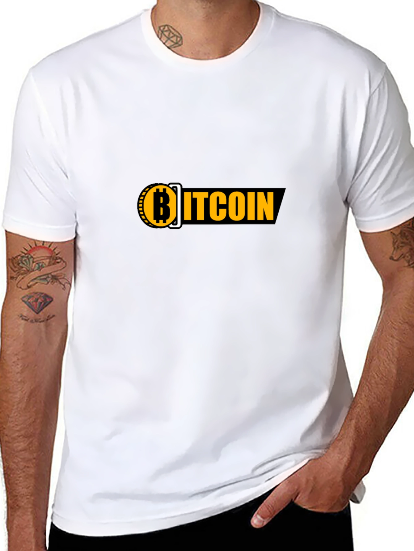 Bitcoin Graphic Tee - Crypto Currency Shirt