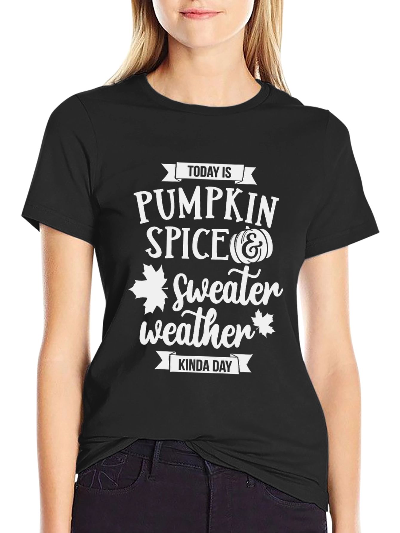 Pumpkin Spice & Sweater Weather T-Shirt