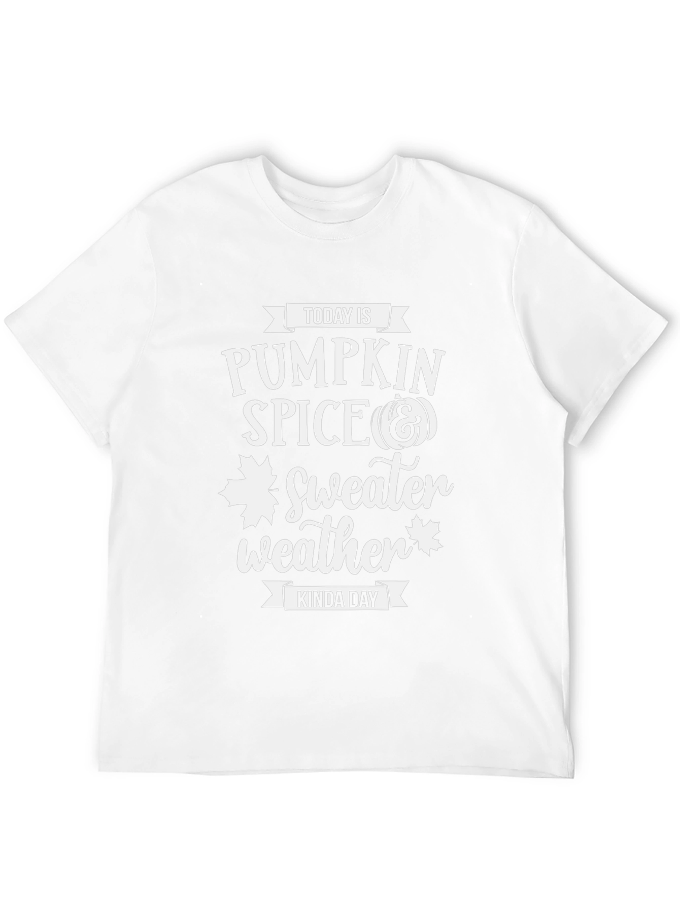 Pumpkin Spice & Sweater Weather T-Shirt