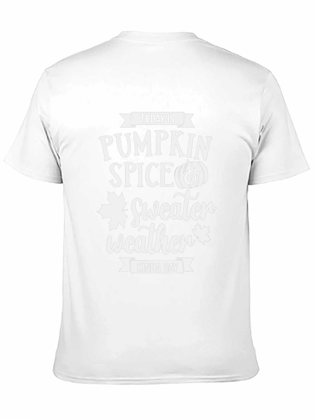 Pumpkin Spice & Sweater Weather T-Shirt
