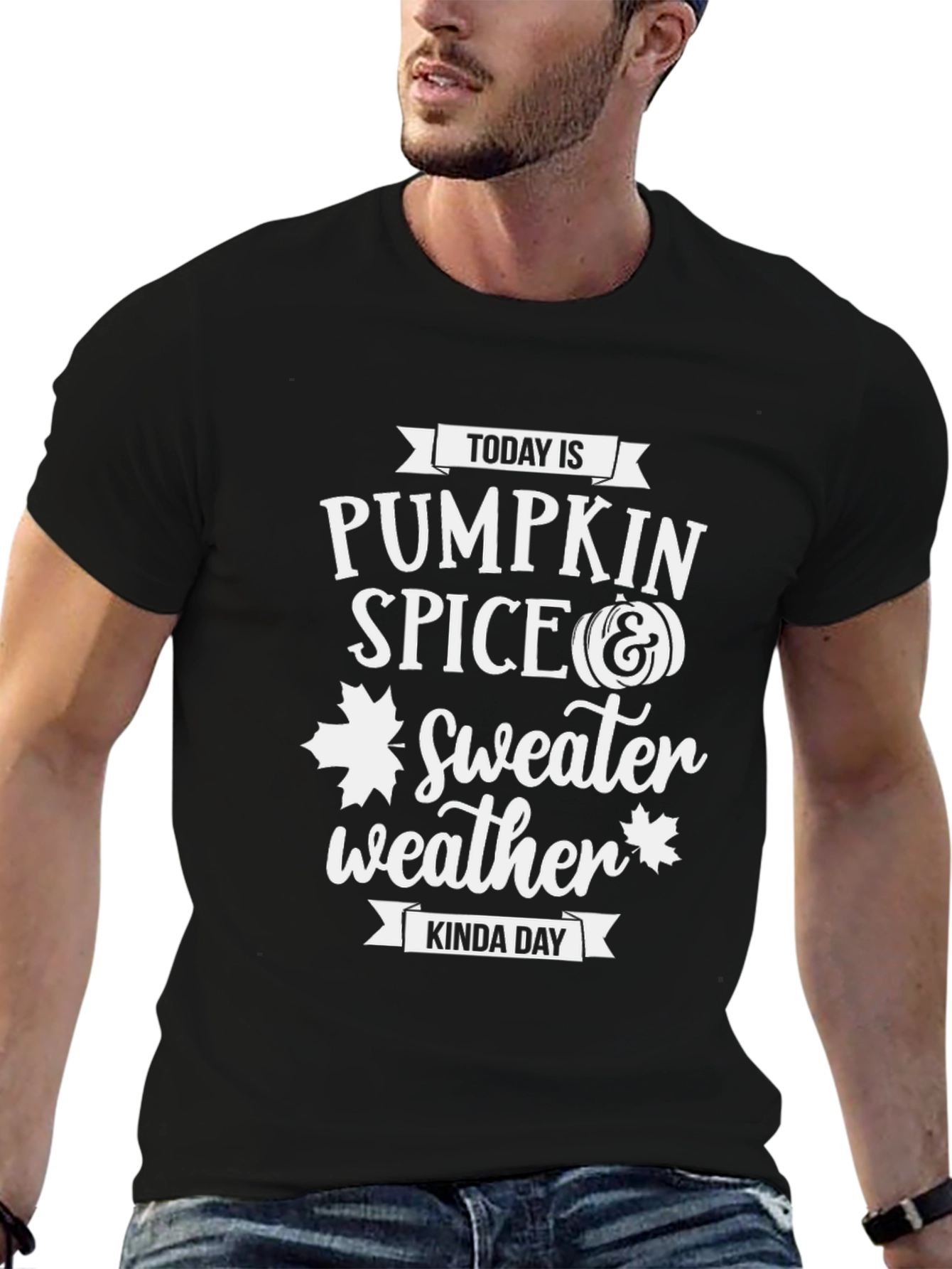 Pumpkin Spice & Sweater Weather T-Shirt