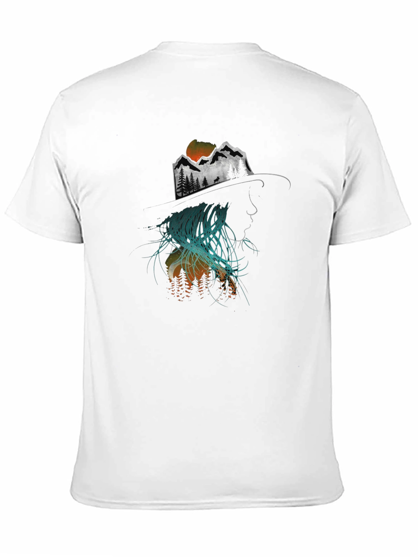Nature Silhouette Graphic Tee - Unisex