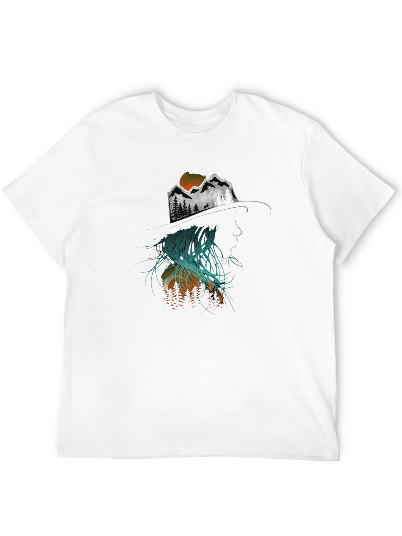 Nature Silhouette Graphic Tee - Unisex