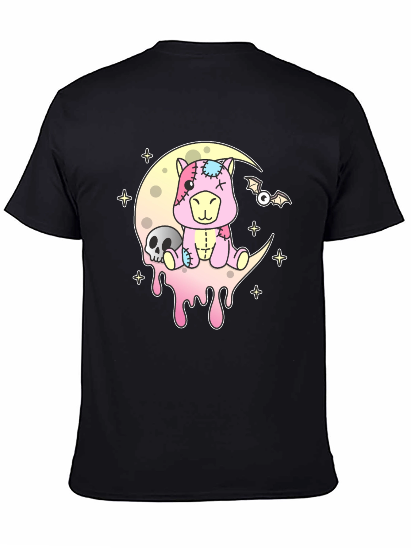 Pastel Goth Zombie Alpaca T-Shirt
