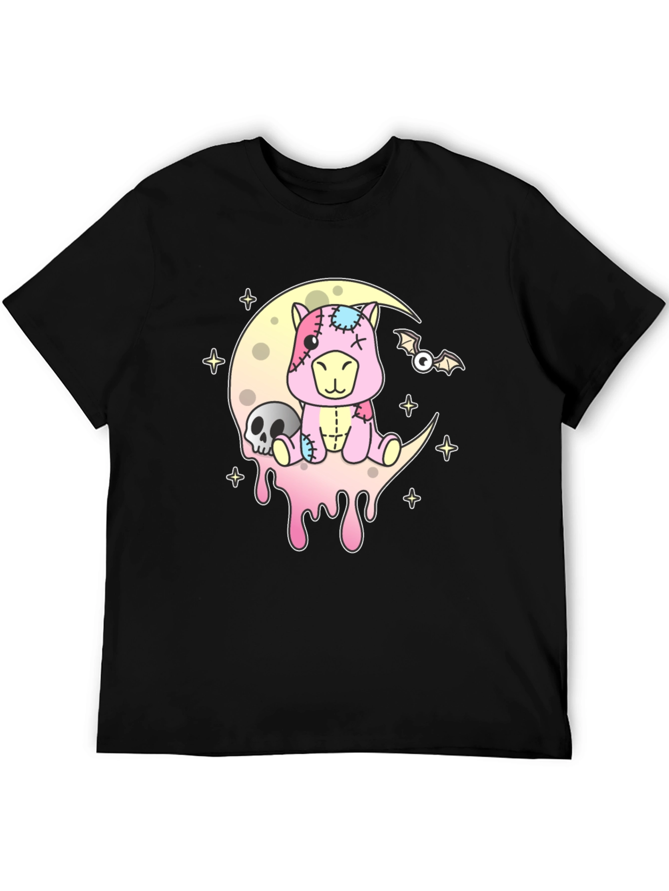 Pastel Goth Zombie Alpaca T-Shirt