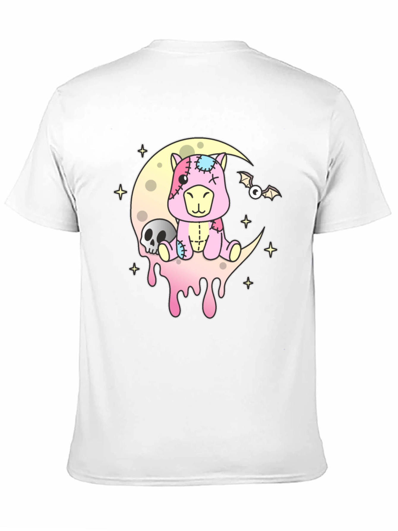 Pastel Goth Zombie Alpaca T-Shirt