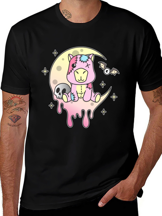 Pastel Goth Zombie Alpaca T-Shirt