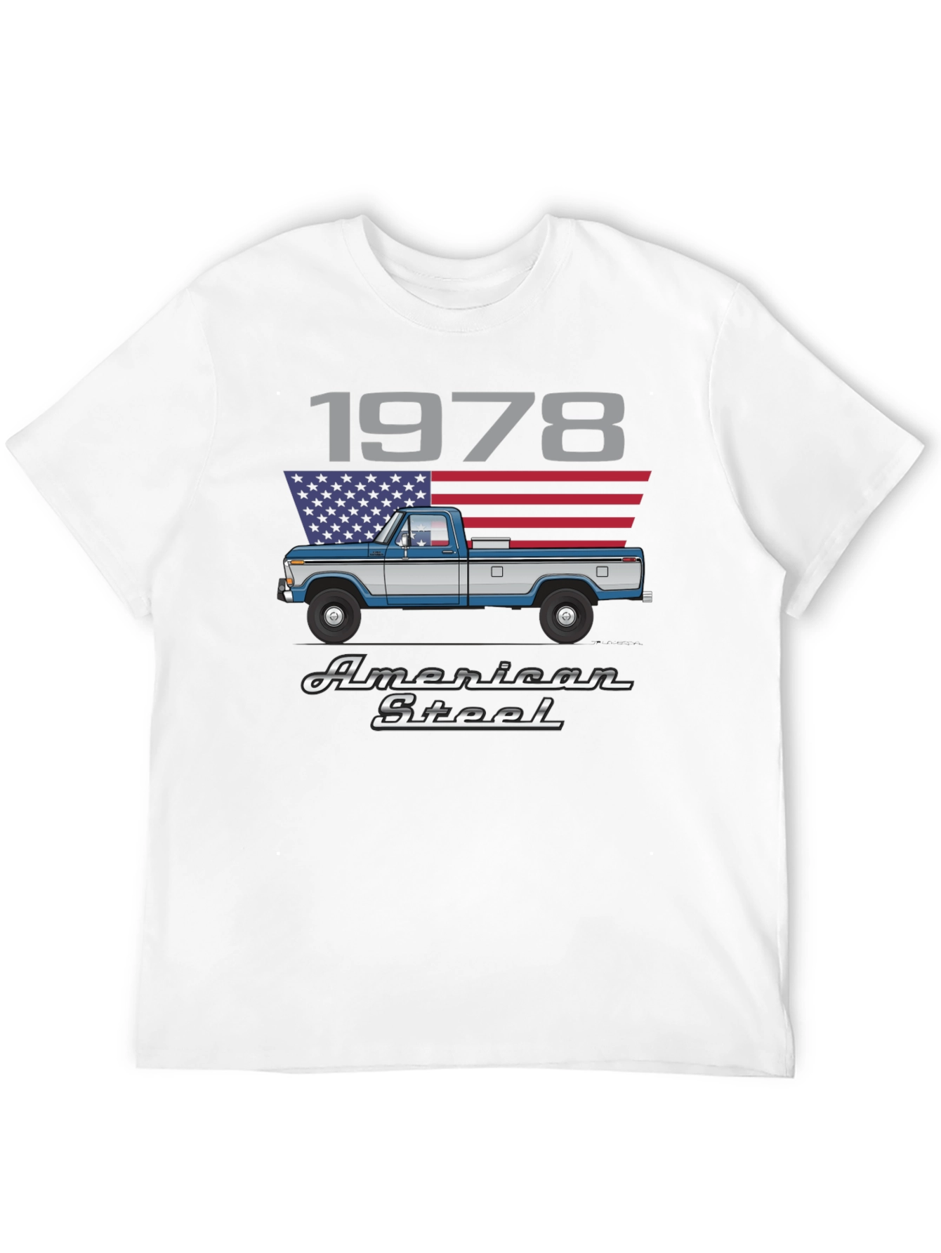 1978 American Steel Truck Graphic T-Shirt