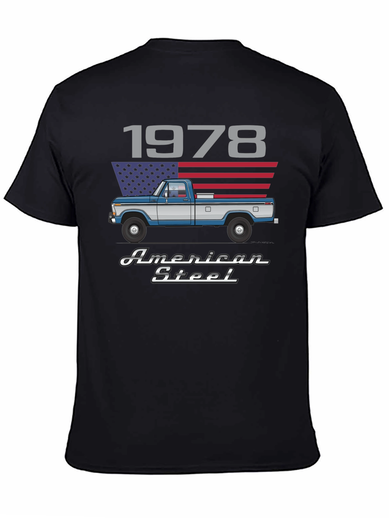 1978 American Steel Truck Graphic T-Shirt