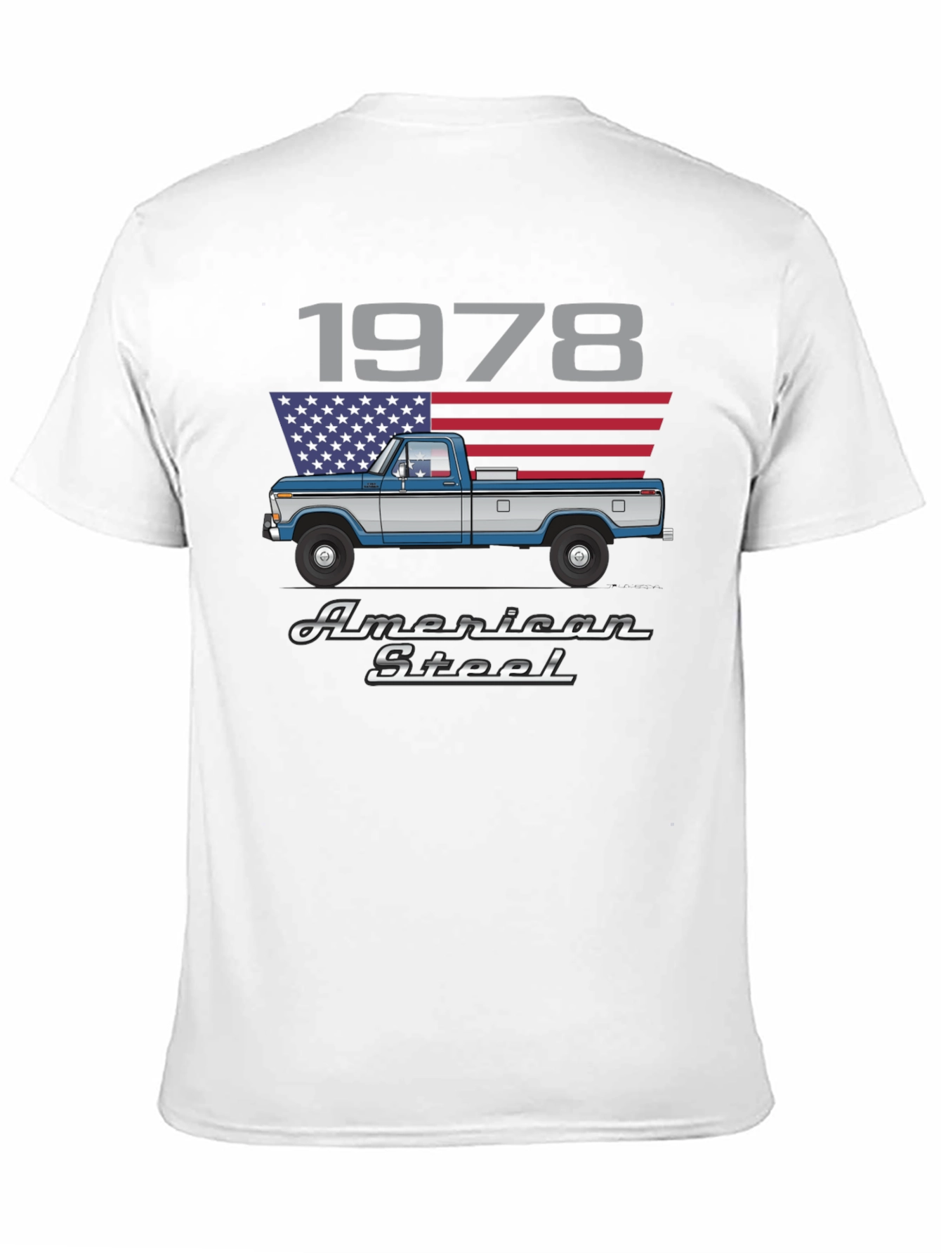 1978 American Steel Truck Graphic T-Shirt