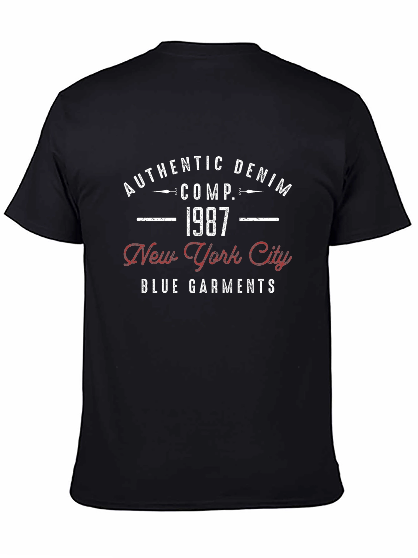 Authentic Denim 1987 Graphic T-Shirt