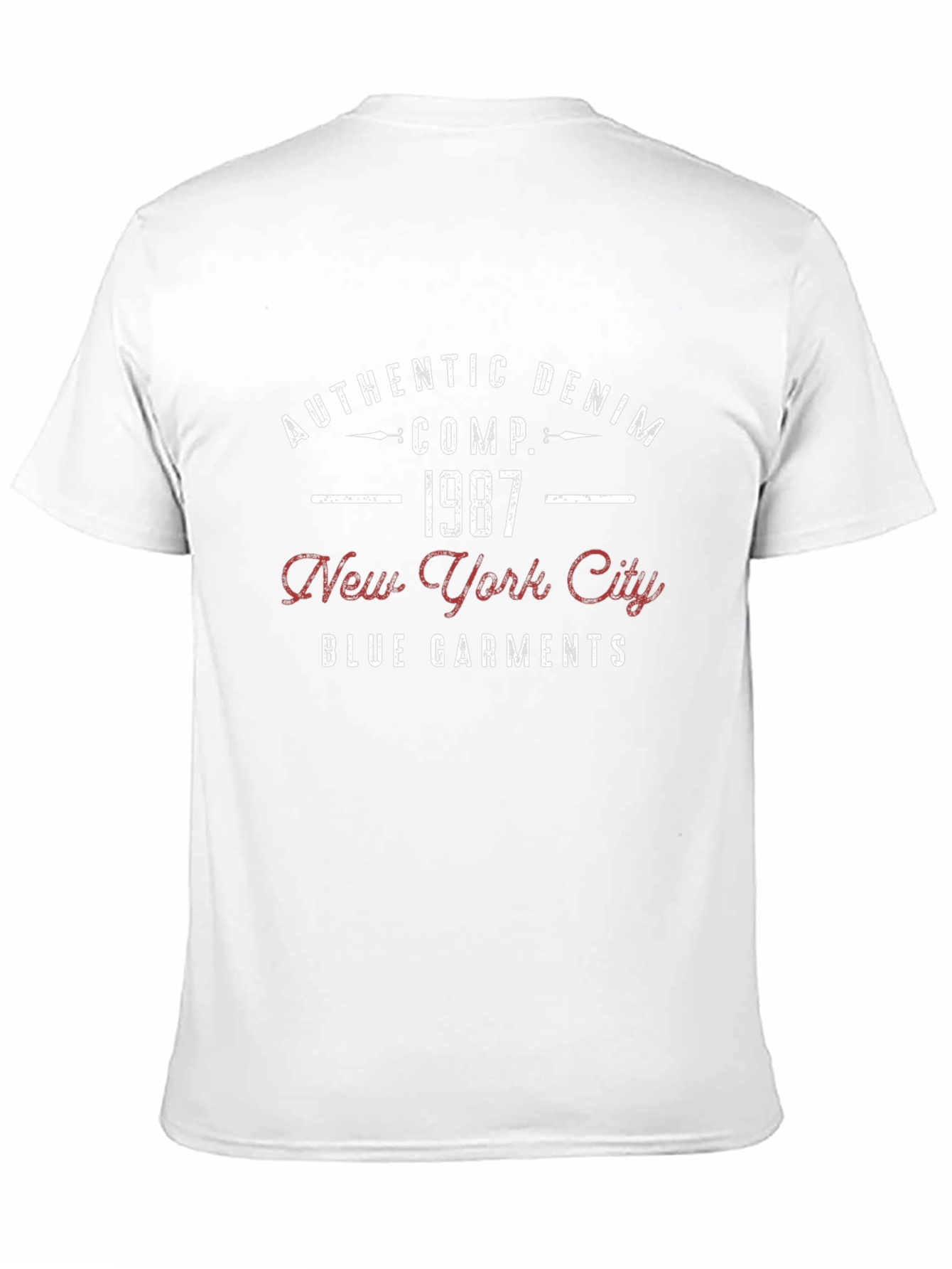 Authentic Denim 1987 Graphic T-Shirt