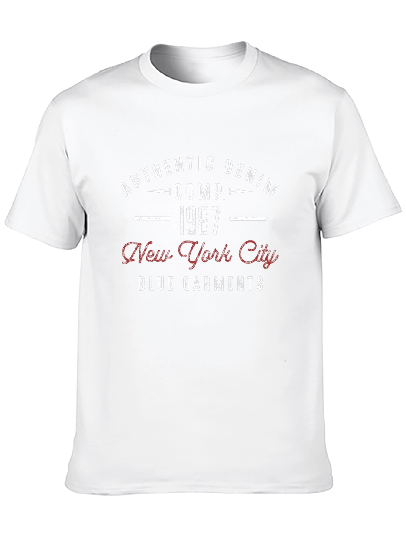Authentic Denim 1987 Graphic T-Shirt
