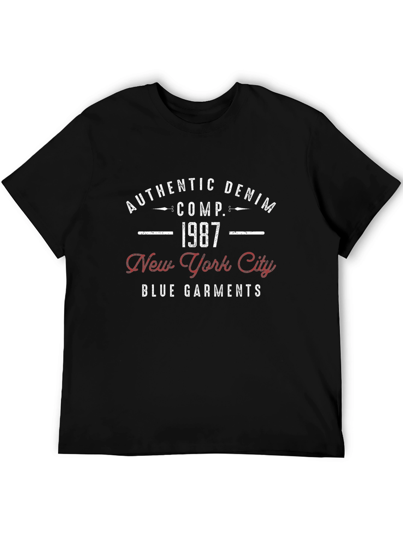 Authentic Denim 1987 Graphic T-Shirt