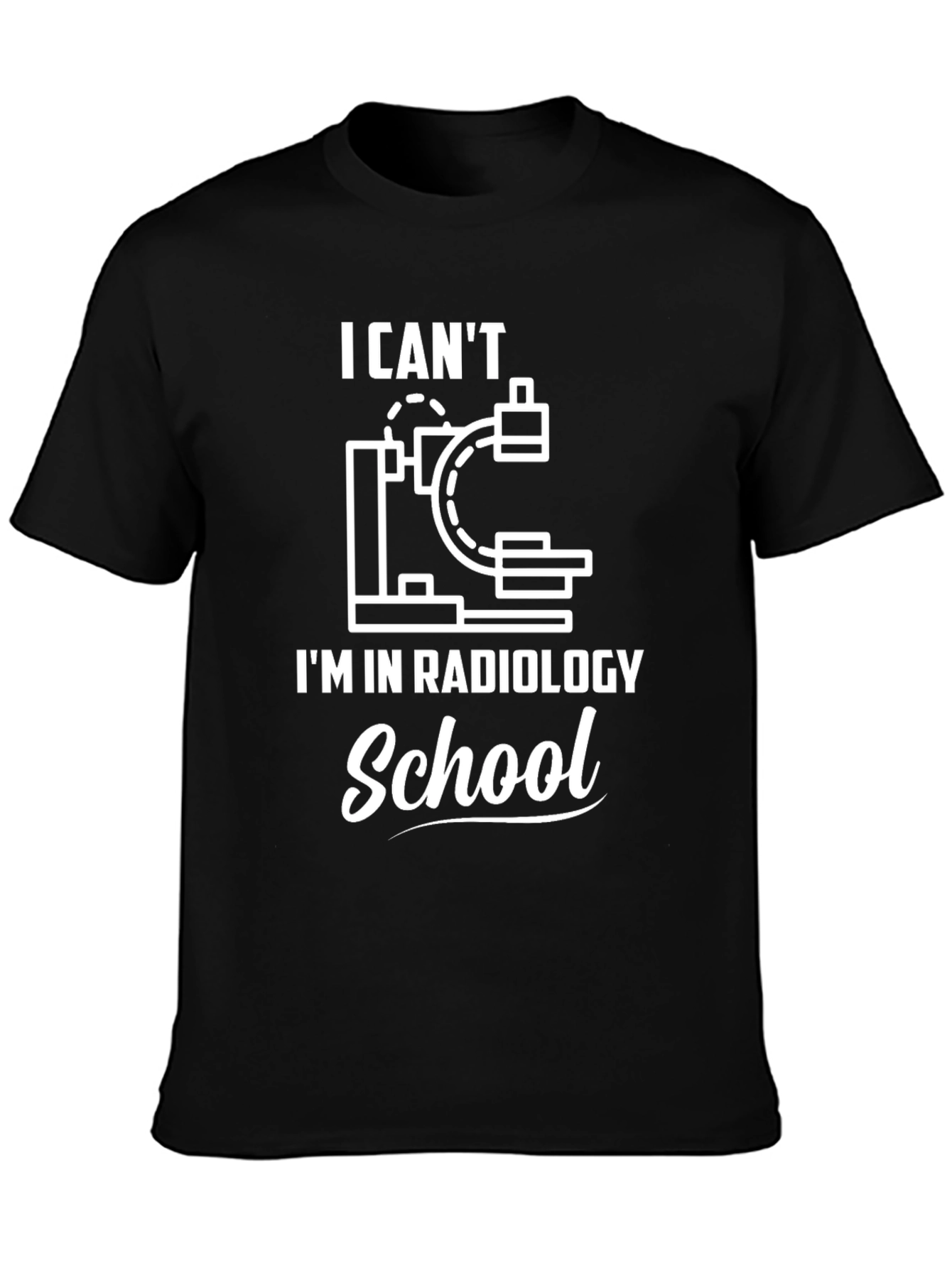Radiology School T-Shirt - X-Ray Design