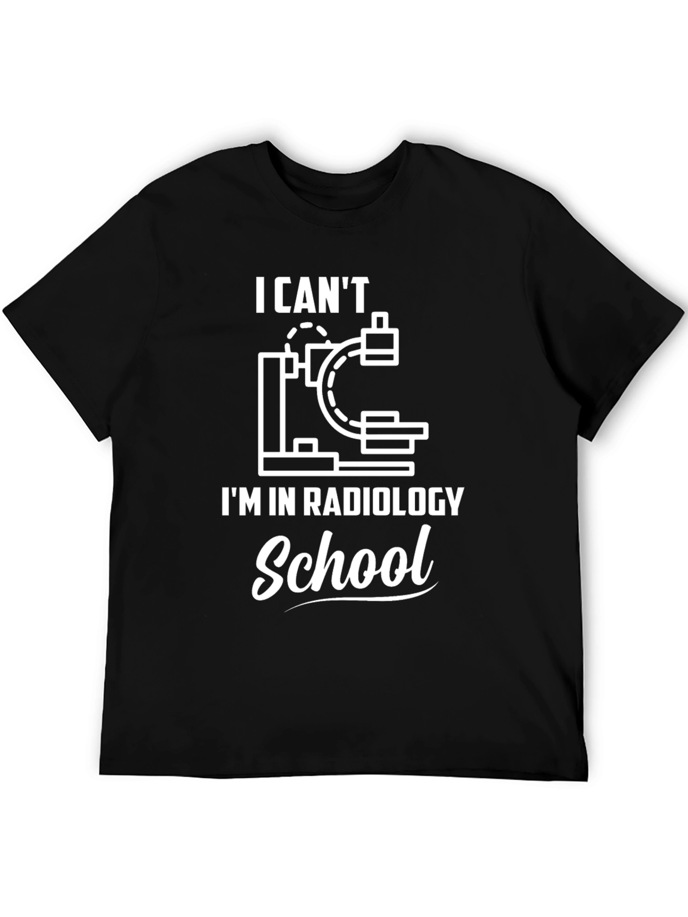 Radiology School T-Shirt - X-Ray Design
