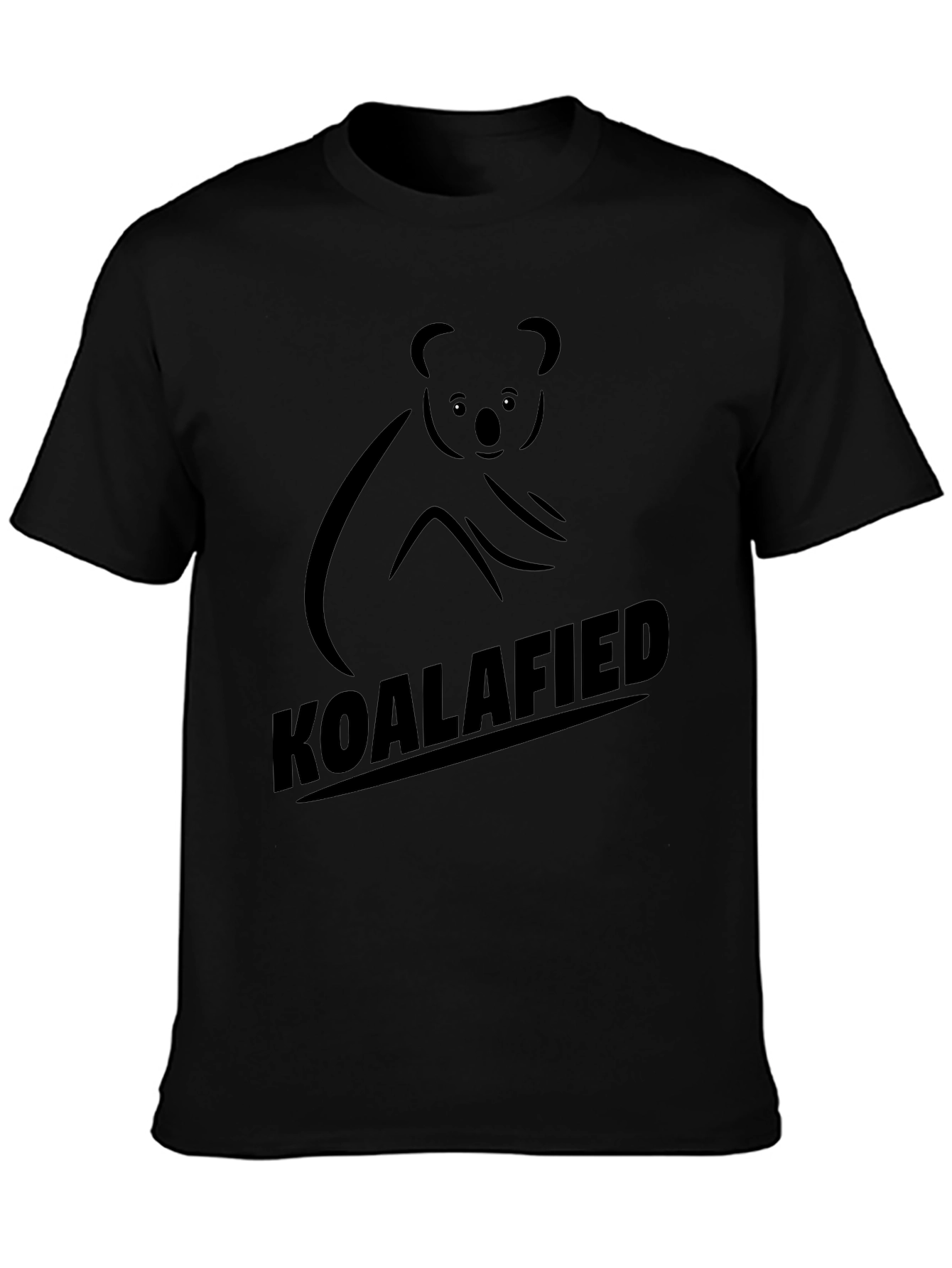 Koalafied Graphic Tee - Black