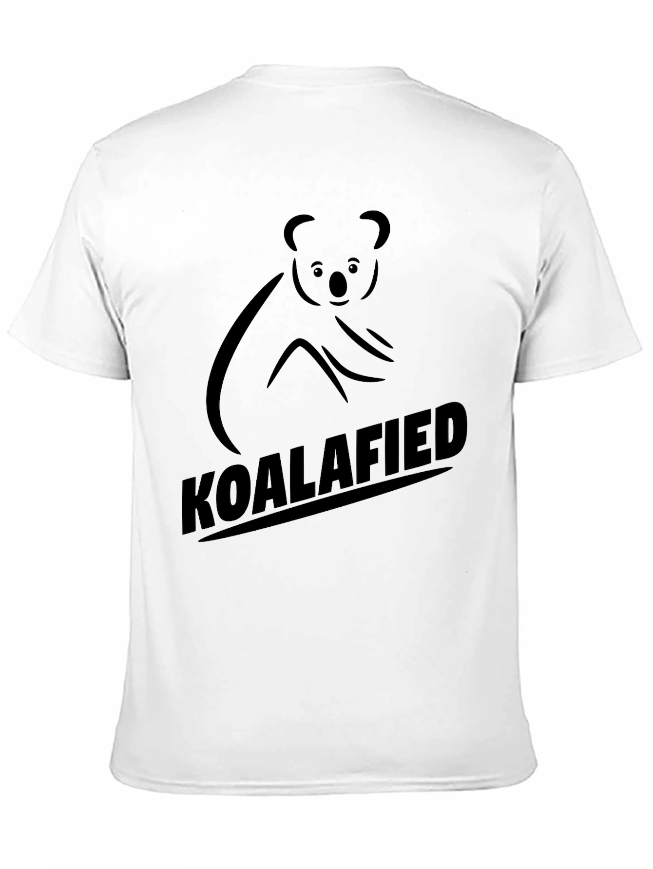 Koalafied Graphic Tee - Black