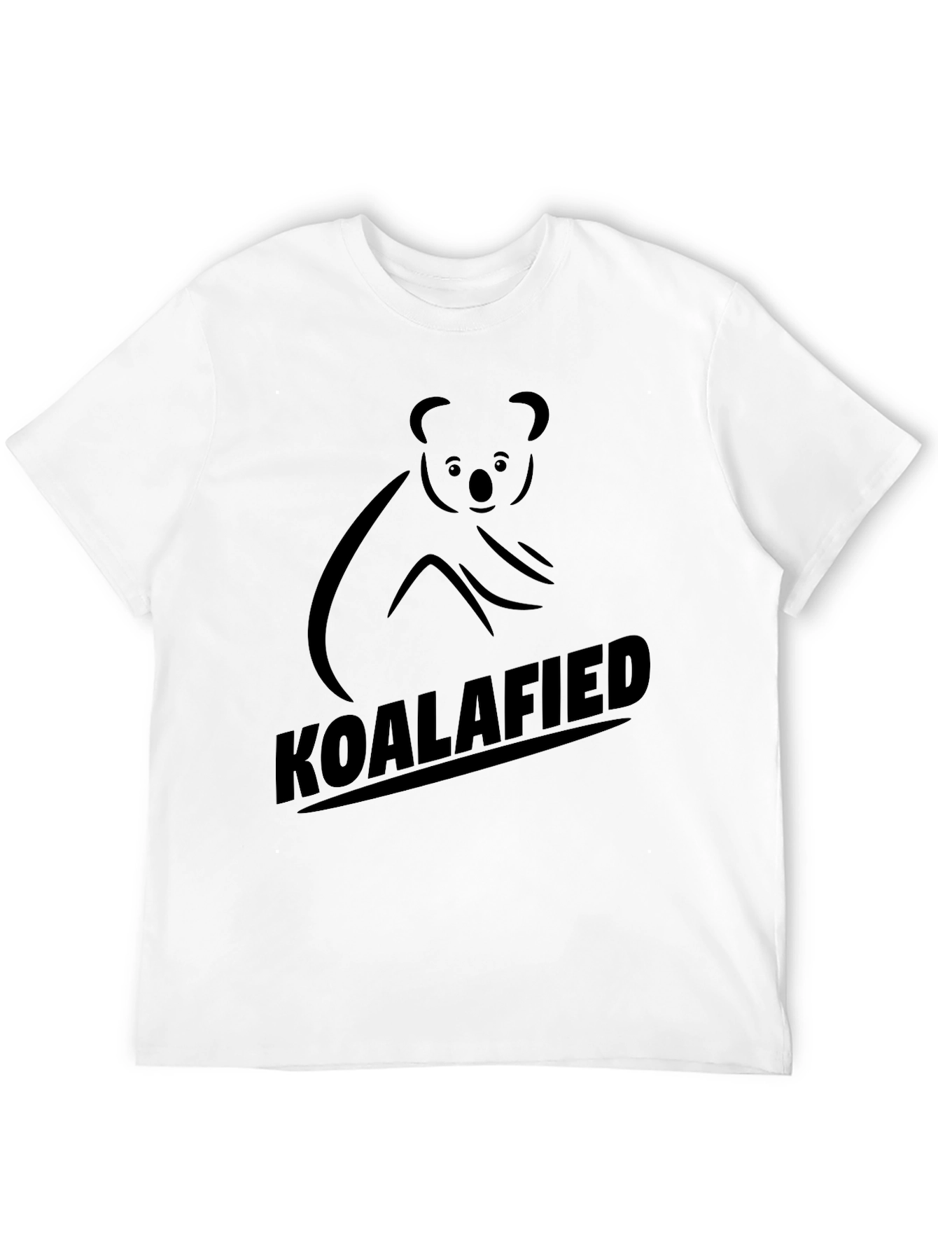Koalafied Graphic Tee - Black