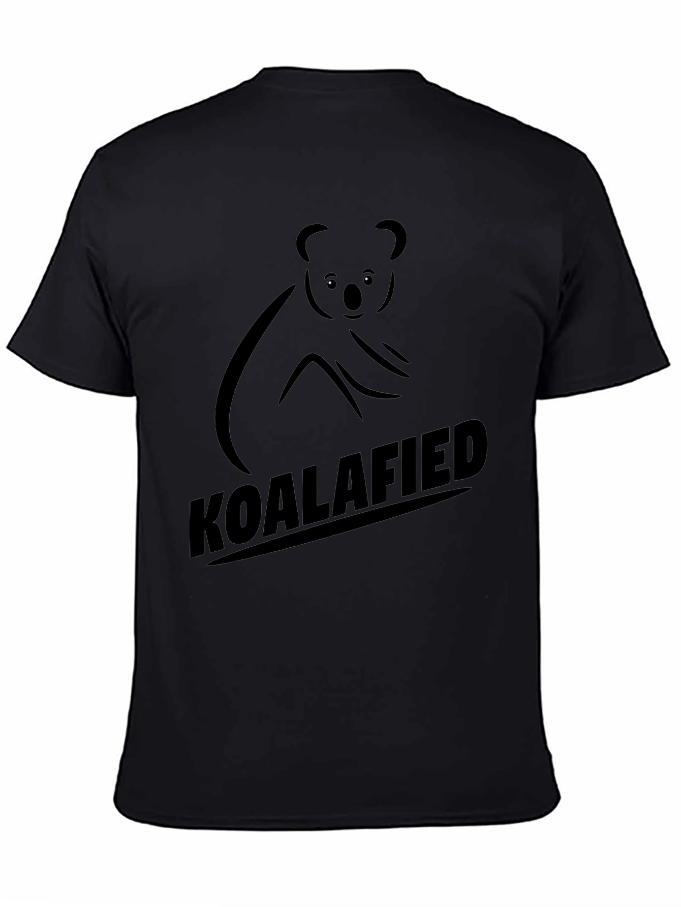 Koalafied Graphic Tee - Black