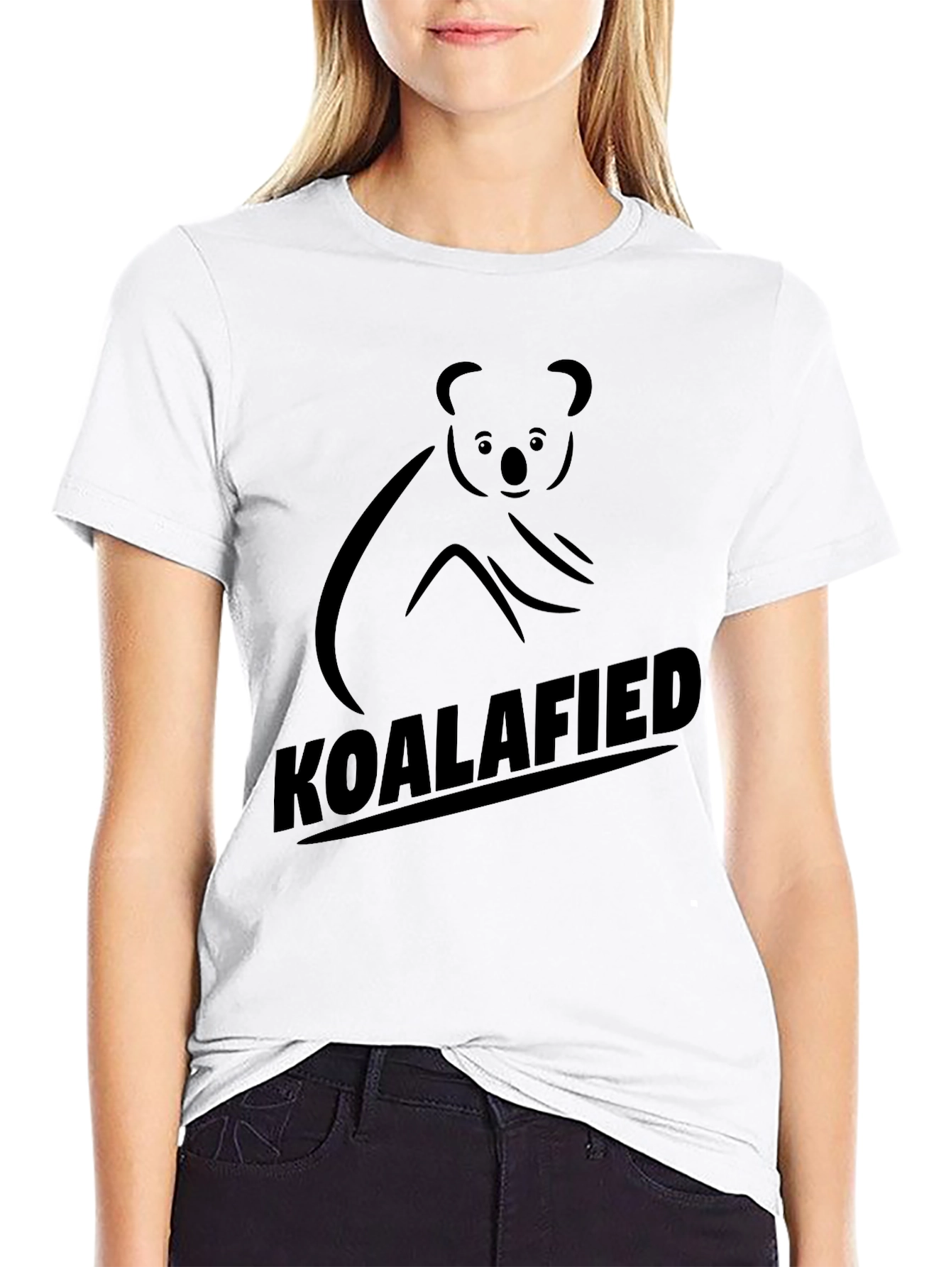 Koalafied Graphic Tee - Black