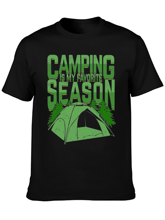 Camping Is My Favorite Season Graphic Tee