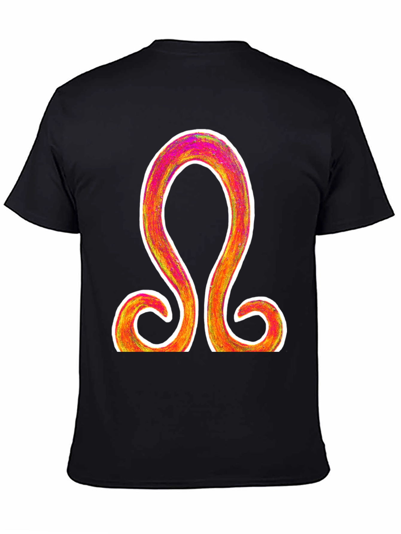 Omega Symbol Graphic Tee - Stylish and Unique Design