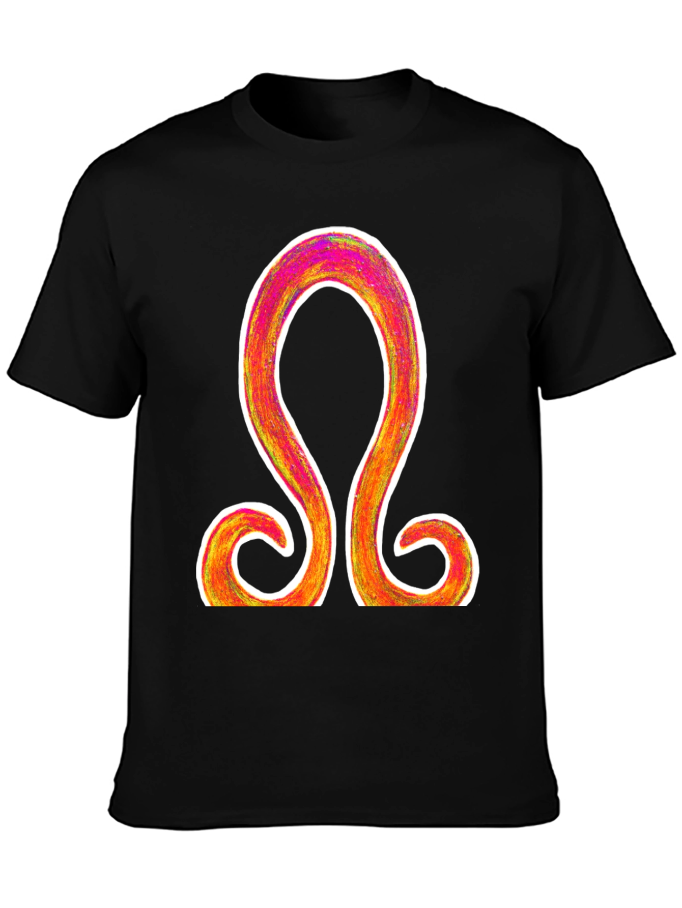 Omega Symbol Graphic Tee - Stylish and Unique Design