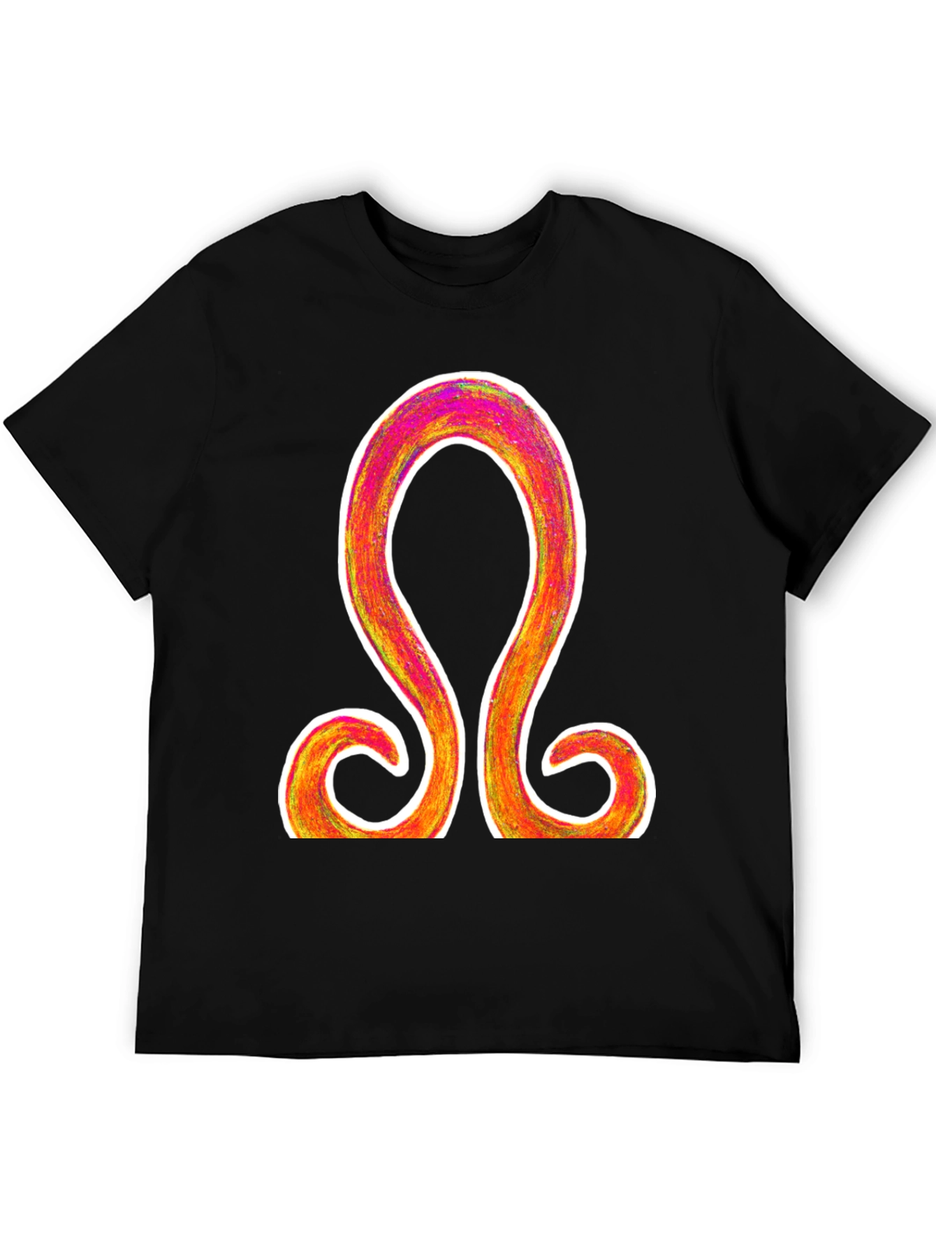 Omega Symbol Graphic Tee - Stylish and Unique Design