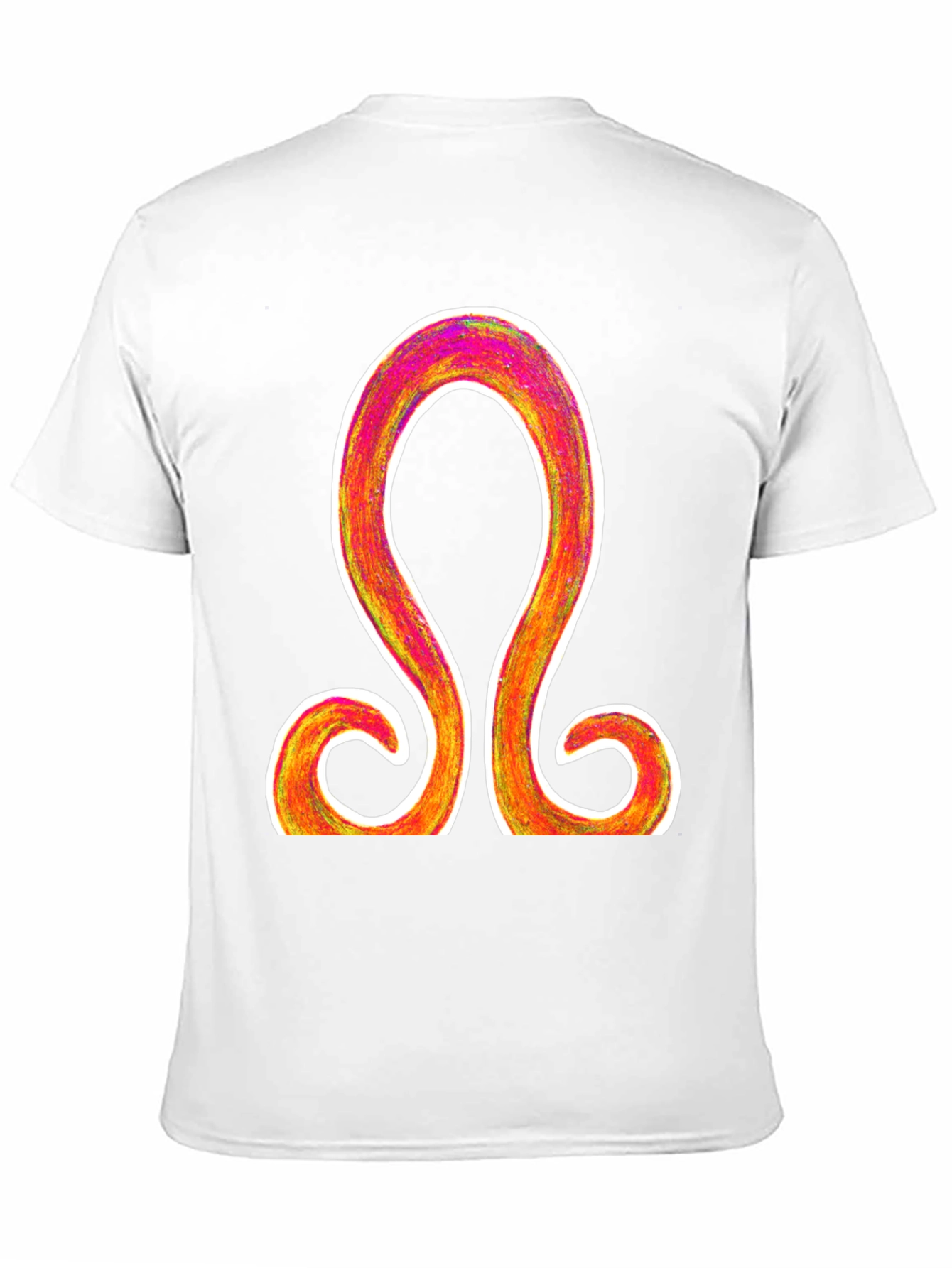 Omega Symbol Graphic Tee - Stylish and Unique Design