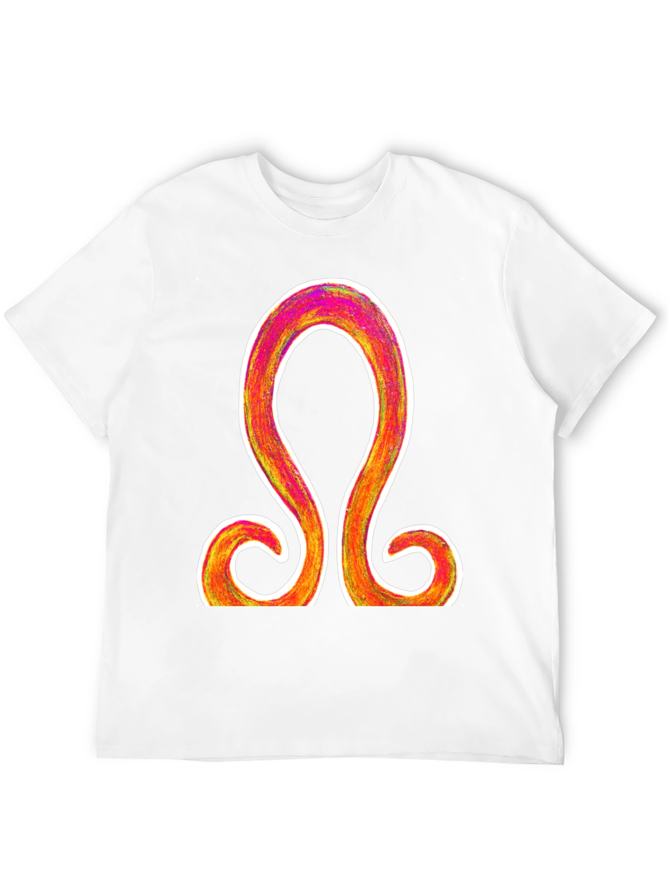 Omega Symbol Graphic Tee - Stylish and Unique Design