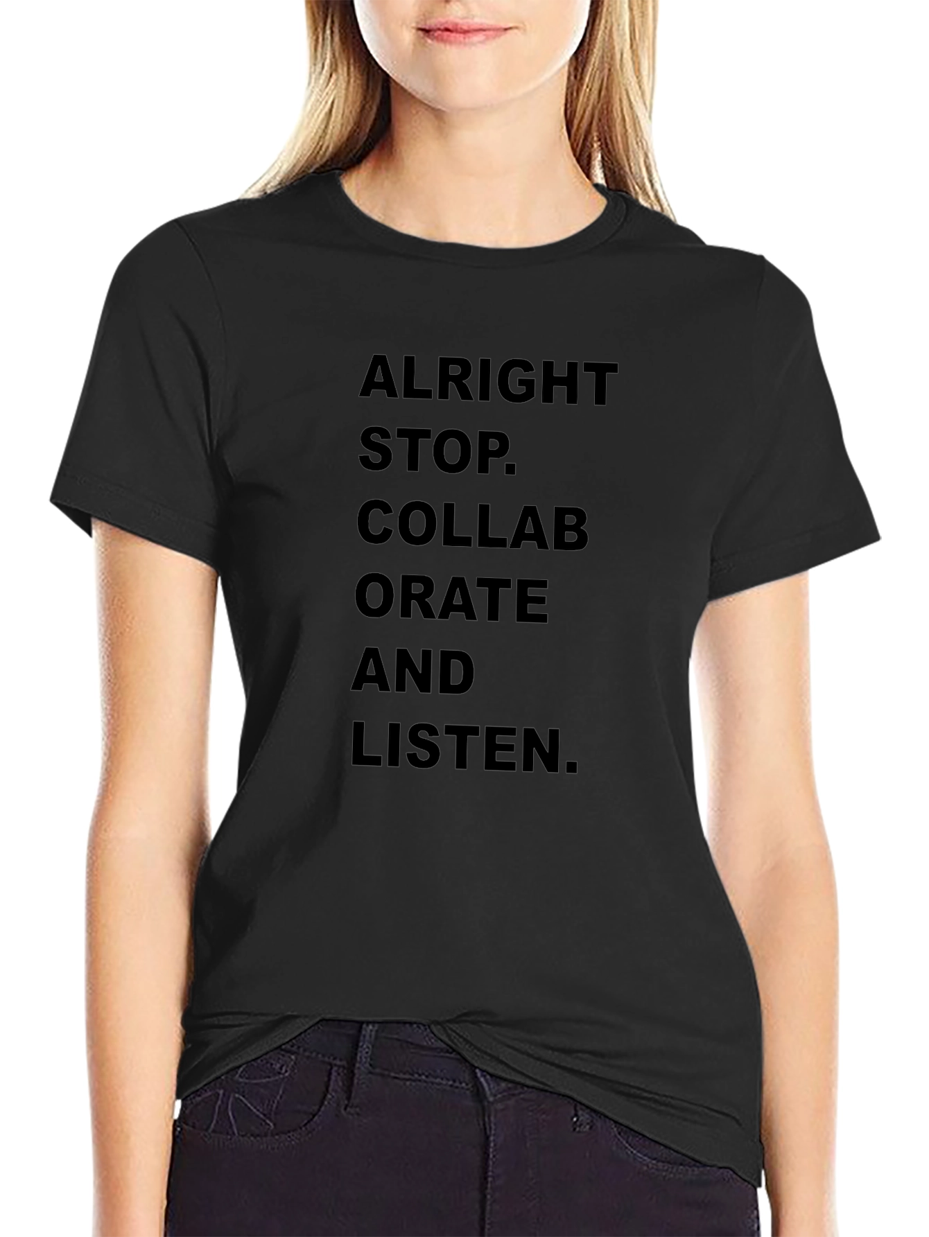 Alright Stop Collab T-Shirt