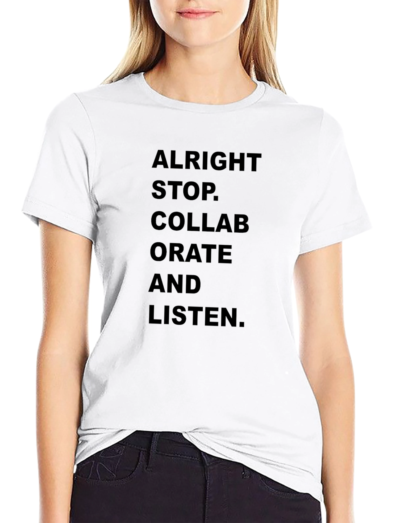 Alright Stop Collab T-Shirt