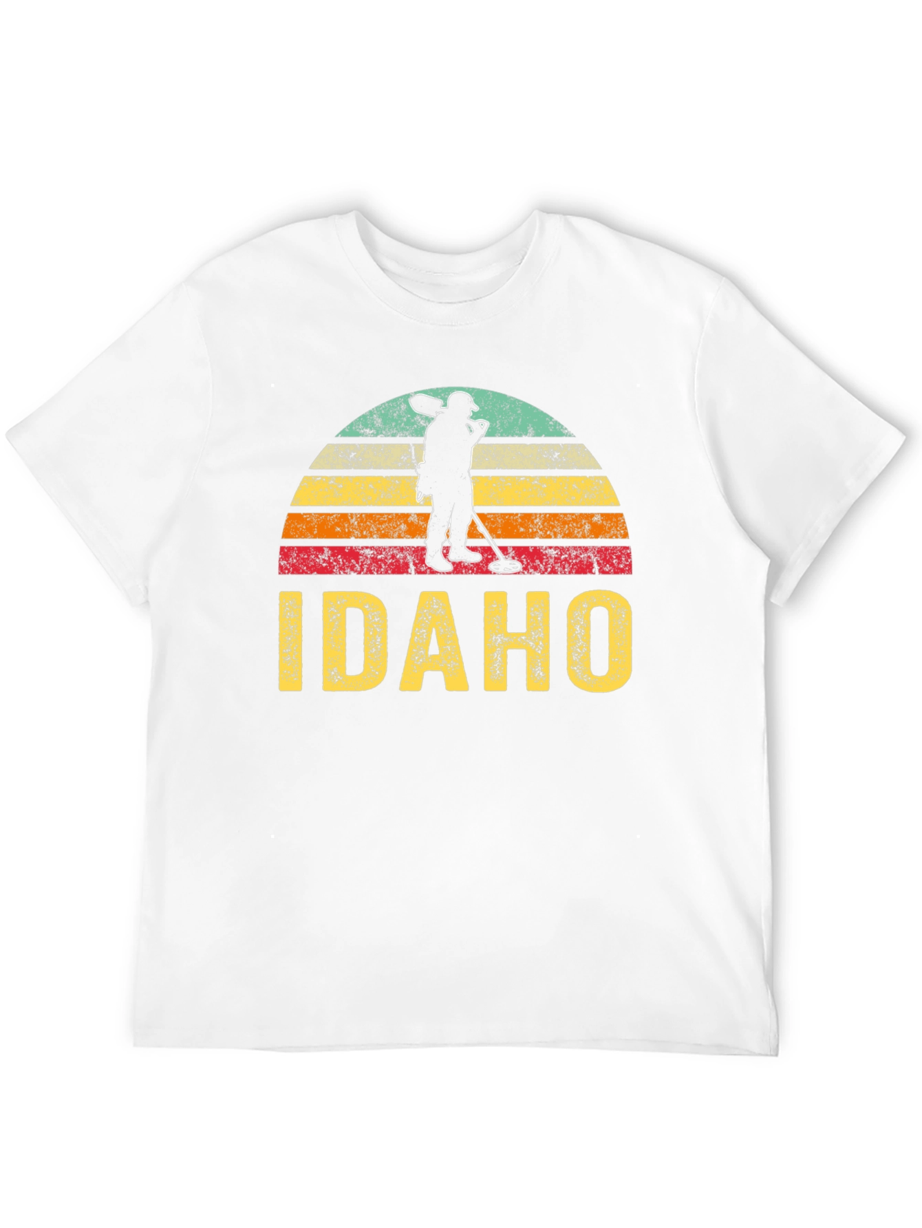 Idaho Metal Detecting Retro T-Shirt