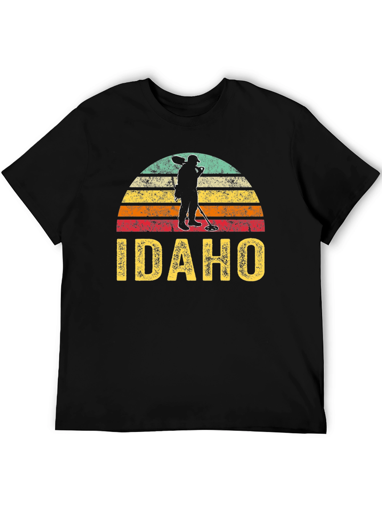 Idaho Metal Detecting Retro T-Shirt