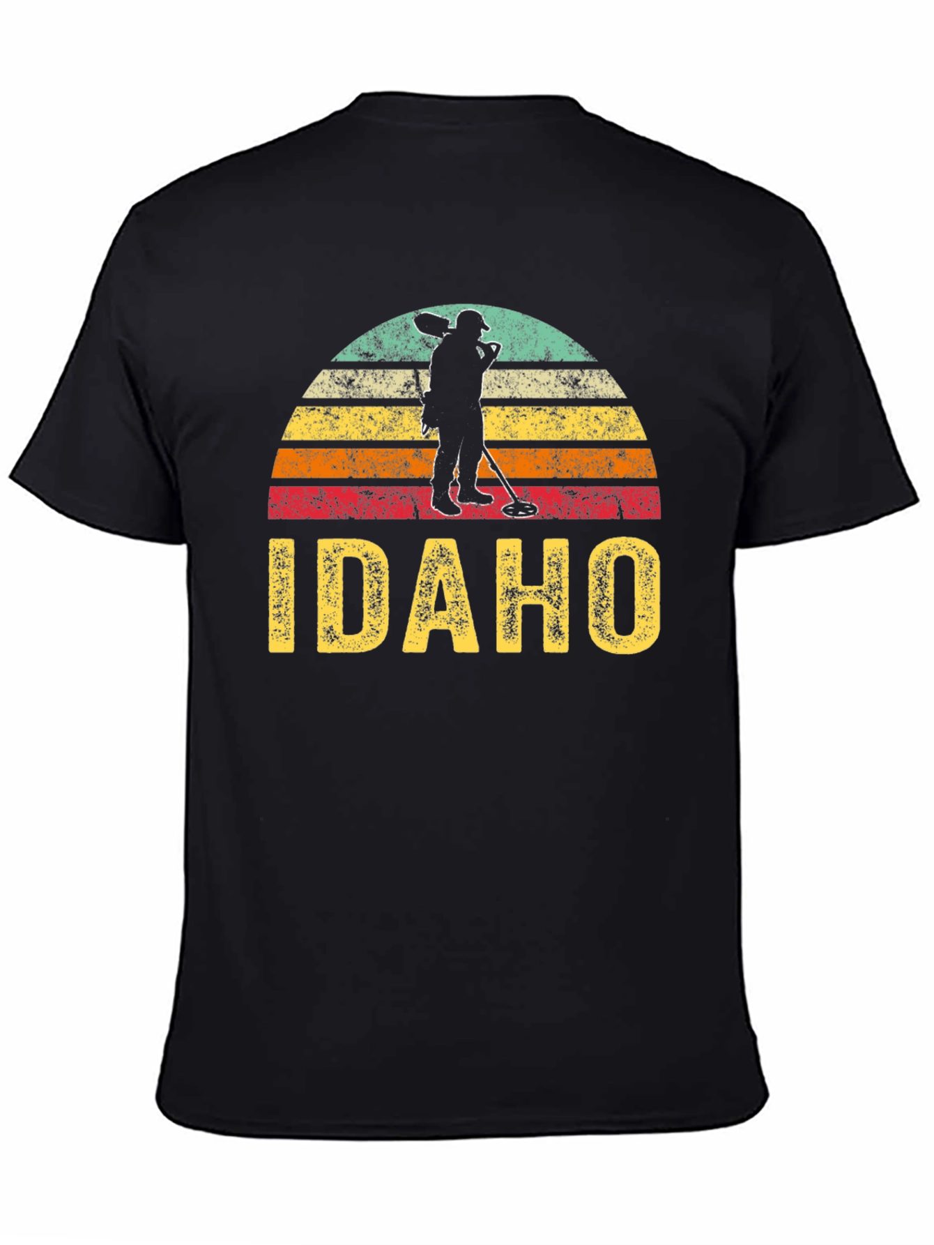 Idaho Metal Detecting Retro T-Shirt