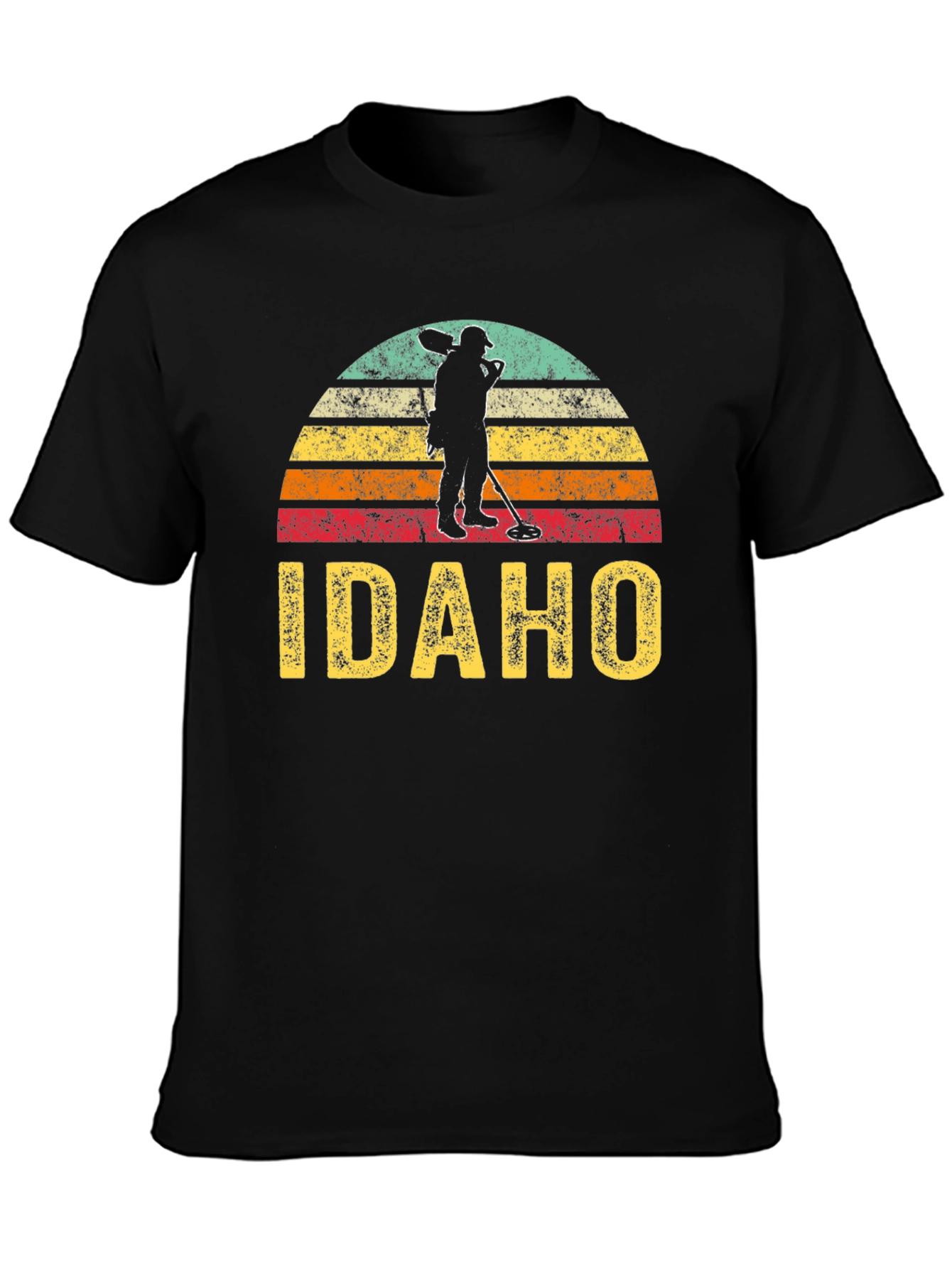 Idaho Metal Detecting Retro T-Shirt